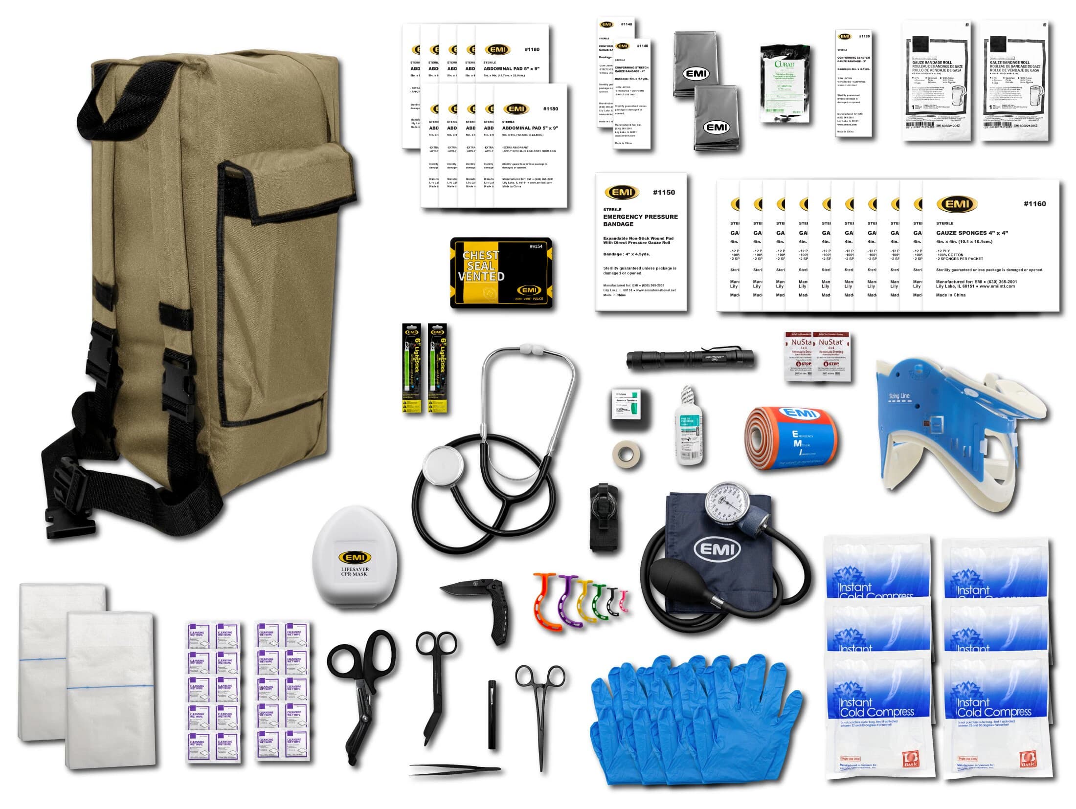 Emi E.T.R. Complete Backpack Kit, Desert Sand - Complete Backpack Kit - Image 1