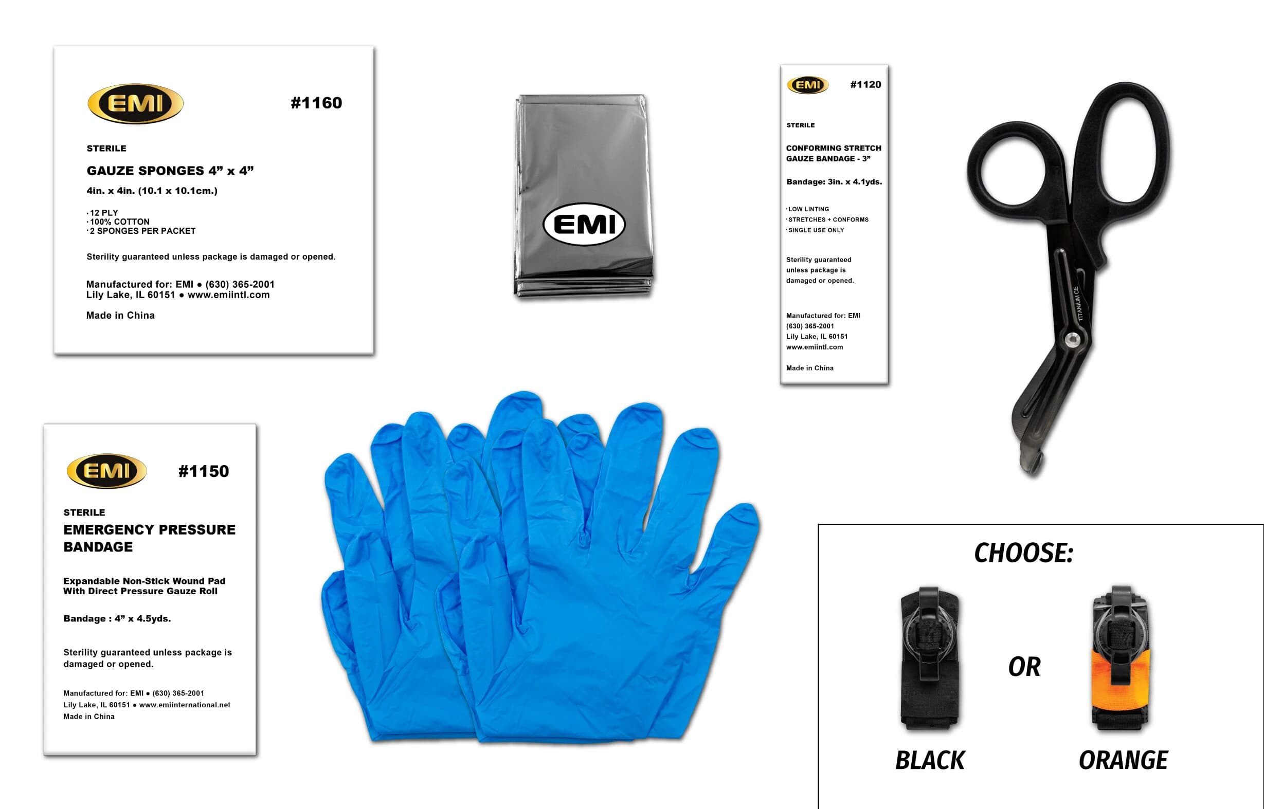 E.T.R. Basic Active Shooter/Bleed Aid Pack - Basic Active Shooter Pac - Image 1