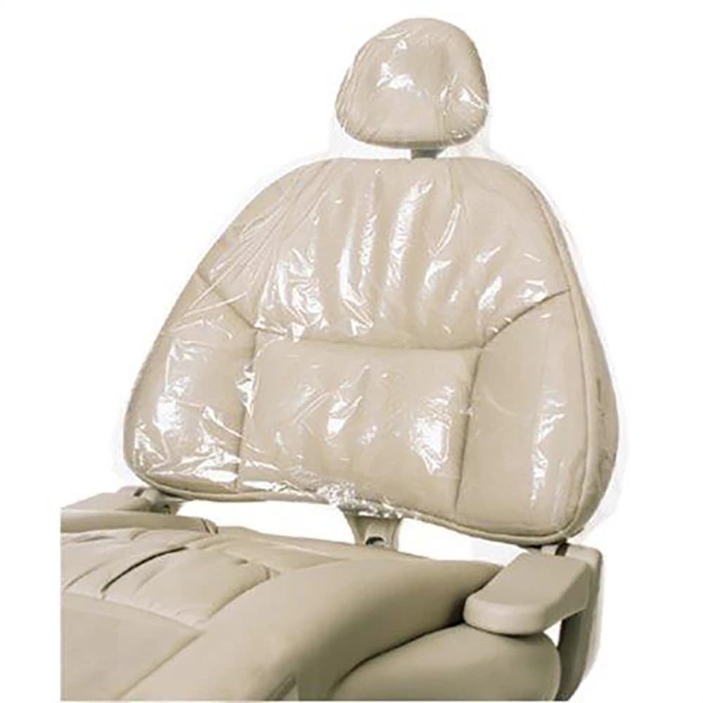 UniPACK Disposable Clear Half Chair Sleeves, 27.5" x 24" Roll, 225/Box thumbnail 2