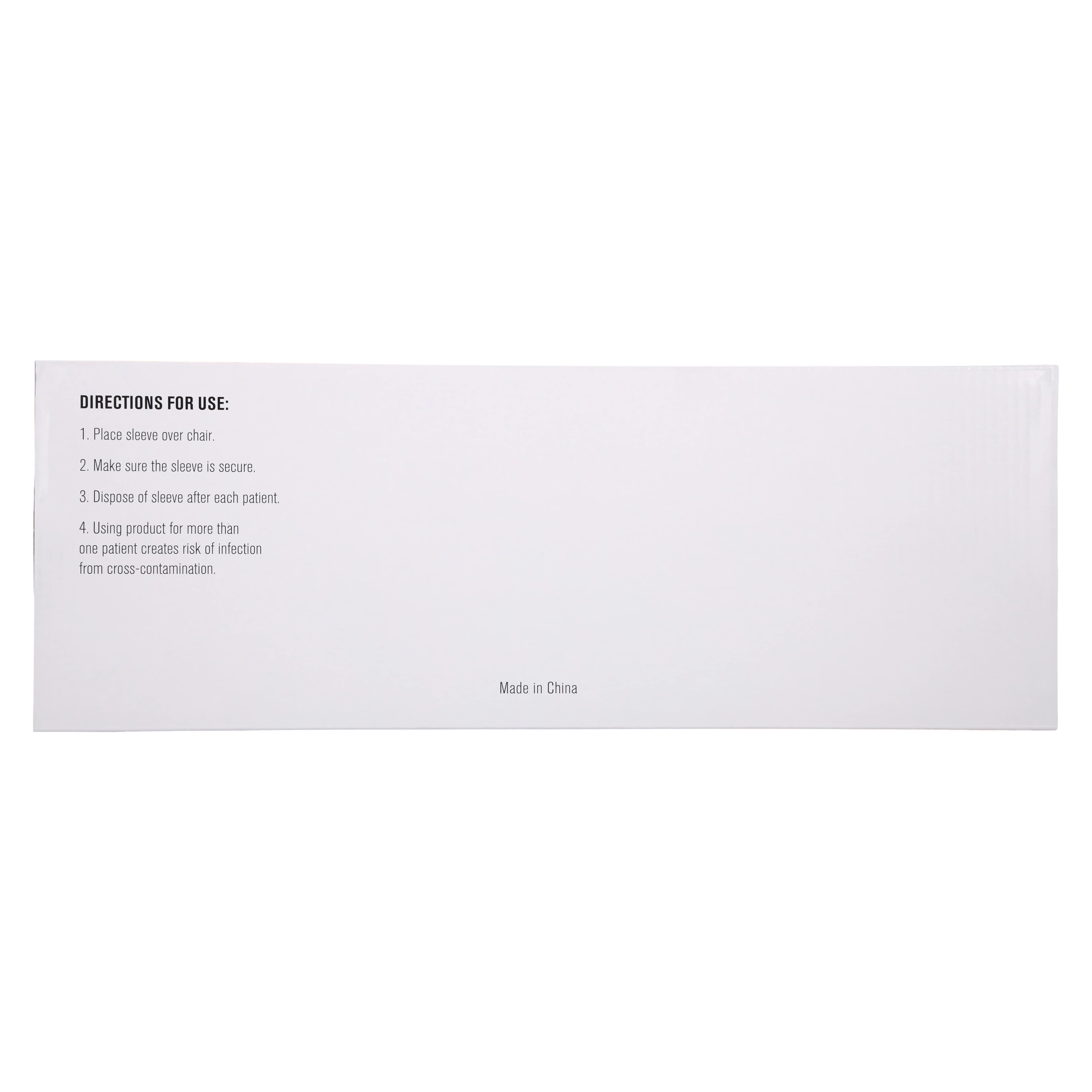 UniPACK Disposable Clear Half Chair Sleeves, 27.5" x 24" Roll, 225/Box thumbnail 6