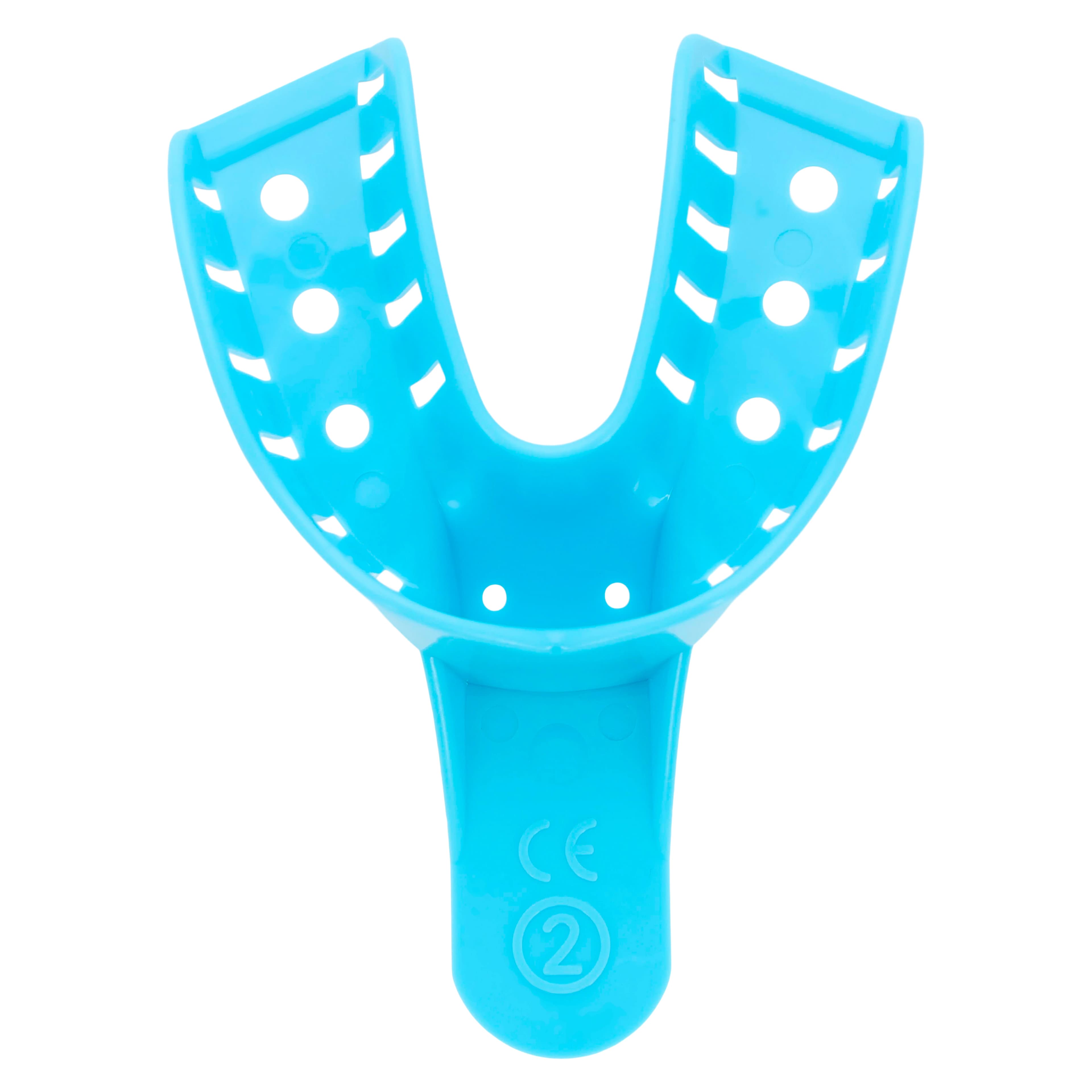 BLU-TRAY Impression Tray, Perforated, 12/Bag thumbnail 2