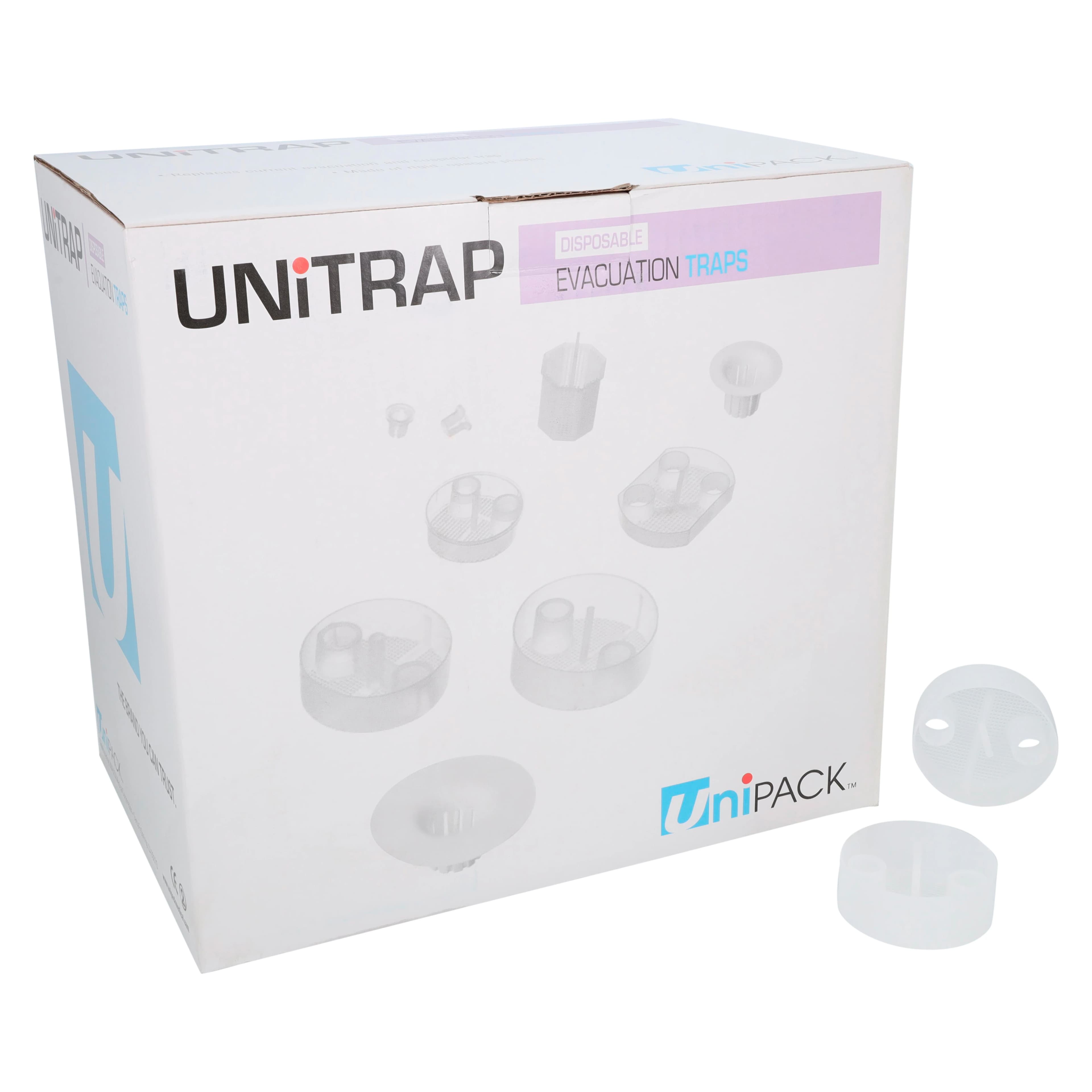 Unipack Medical Evacuation Trap, 144/Box, 85502 thumbnail 2