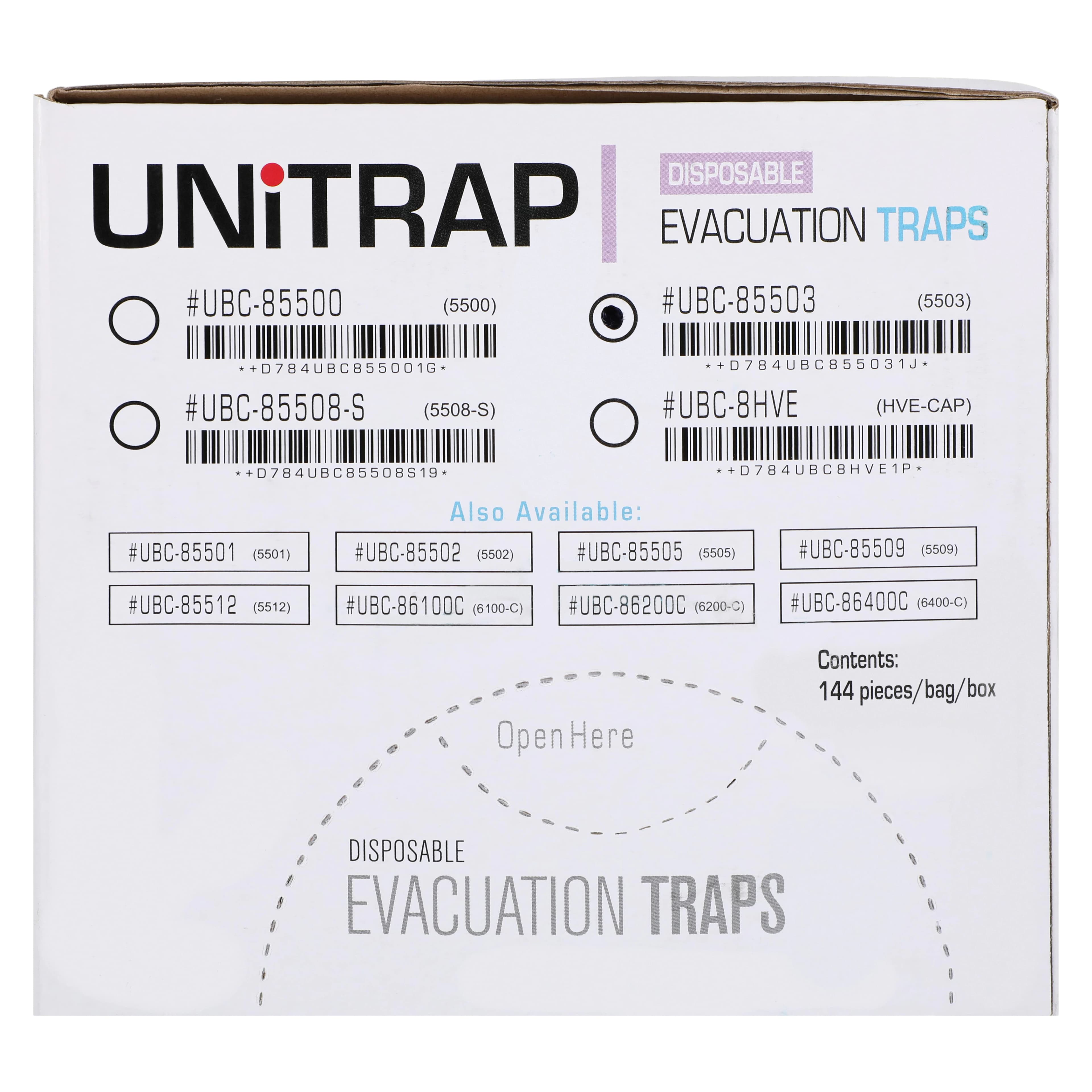 Unipack Evacuation Trap #5503 Style, 144/Box thumbnail 6