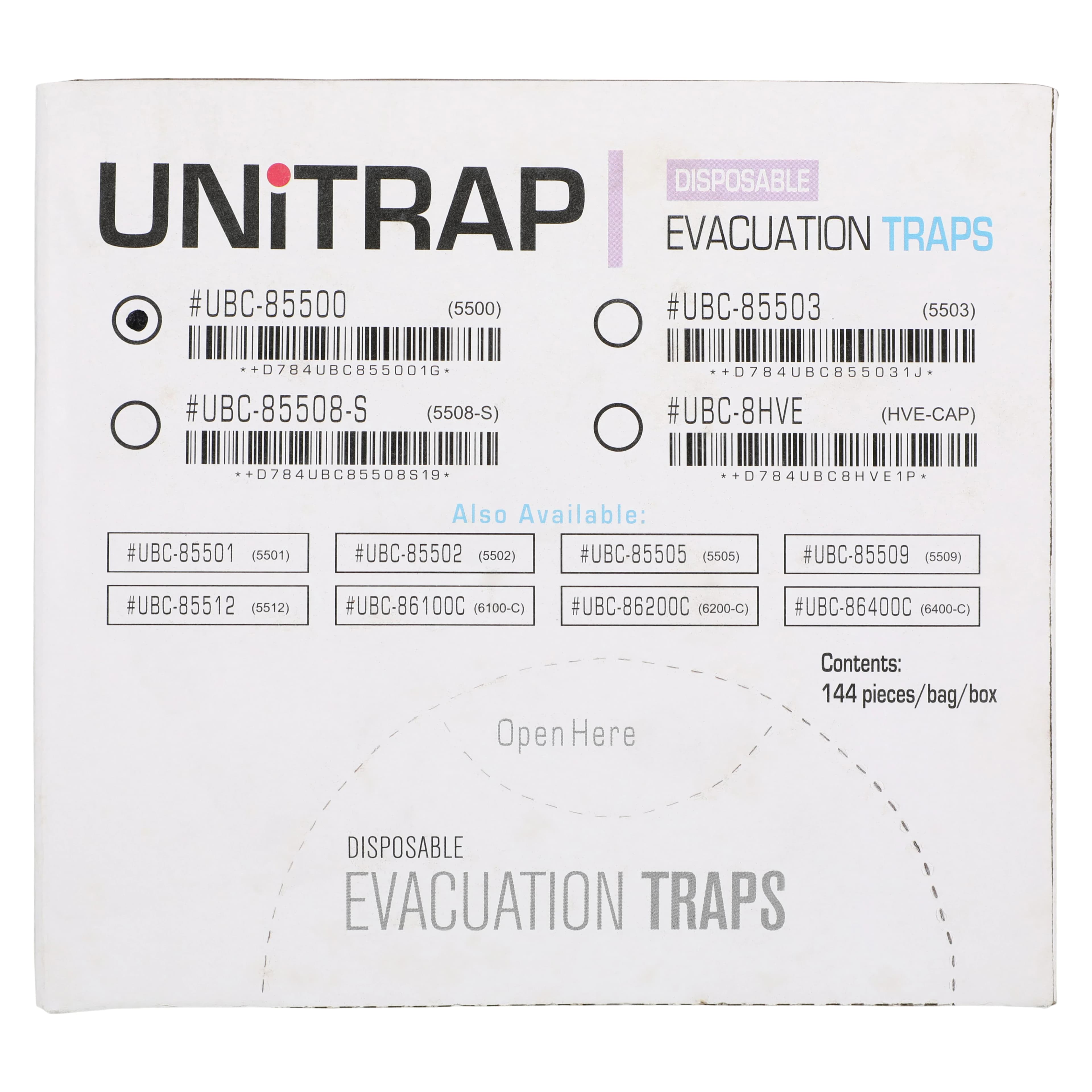Unipack Evacuation Trap #5500 Style, 144/Box thumbnail 6