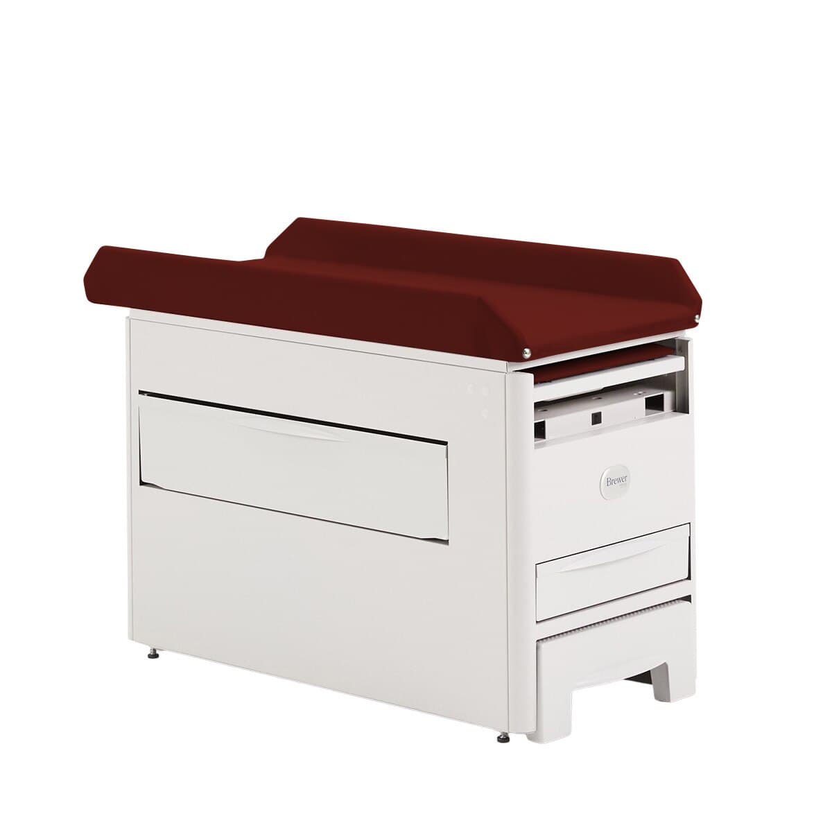 Brewer Access 1000 Pediatric Exam Table, Cabernet, 500 lb Capacity - Access 1000 Table Pediatric - Image 1