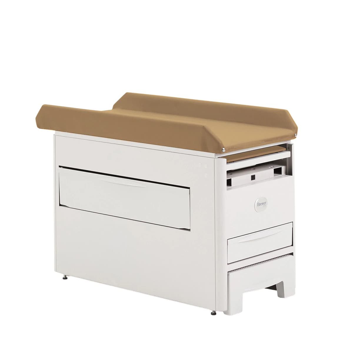 Brewer Access 1000 Pediatric Exam Table, Cocoa, 500 lb Capacity - Access 1000 Table Pediatric - Image 1