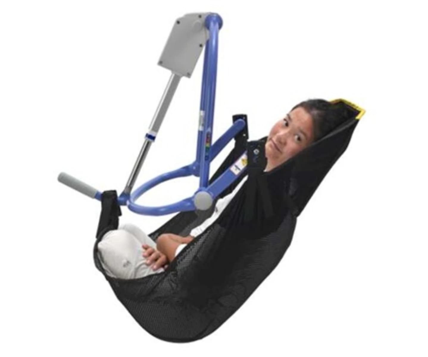 ArjoHuntleigh Patient Lift Sling, Clip Attachment, Large, Mesh, 418 lb Capacity - Sling Patient Lift Clip Large - Image 1