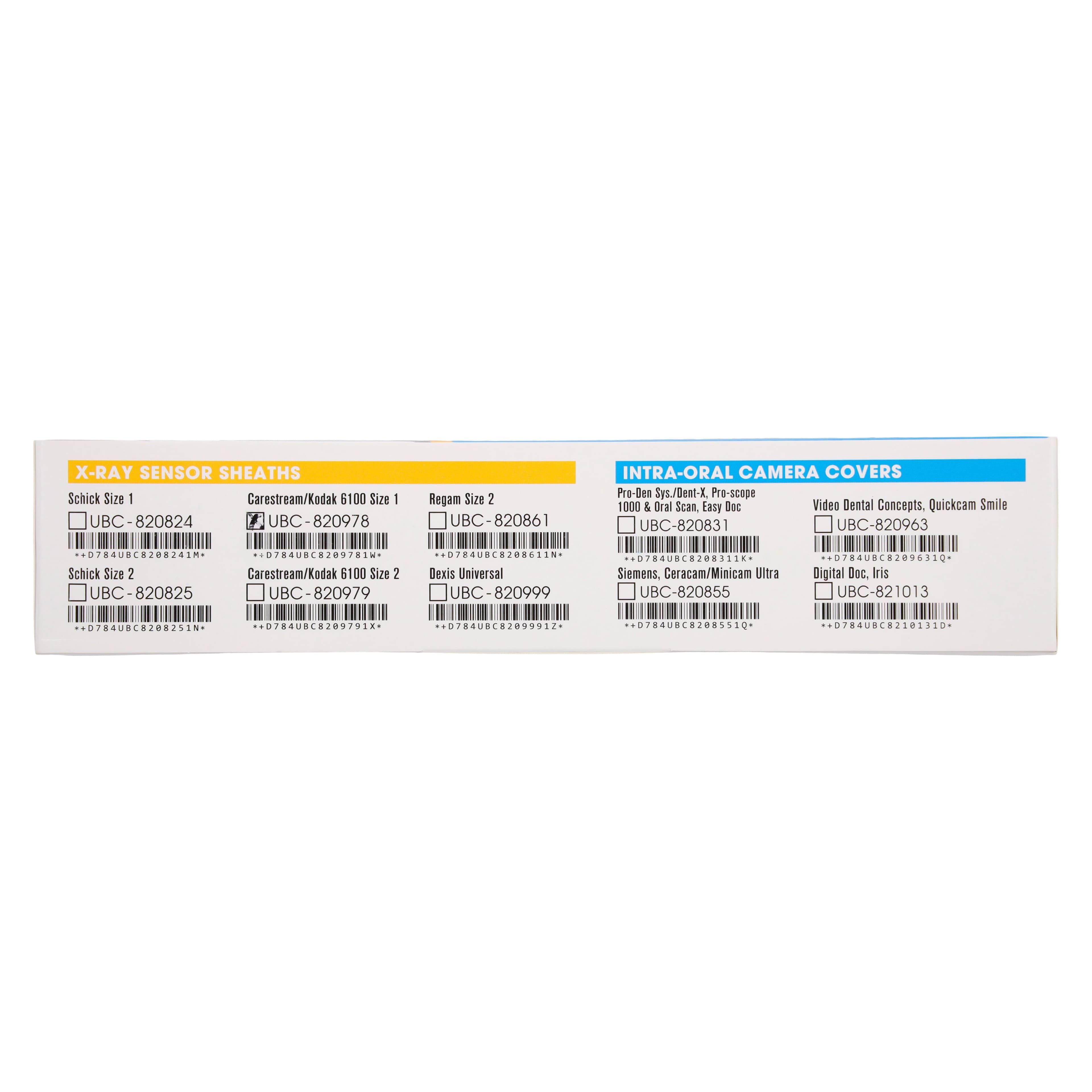 UNiPACK X-Ray Sensor Sheath for Carestream/Kodak Size 1, 100/Box, UBC-820978 thumbnail 6