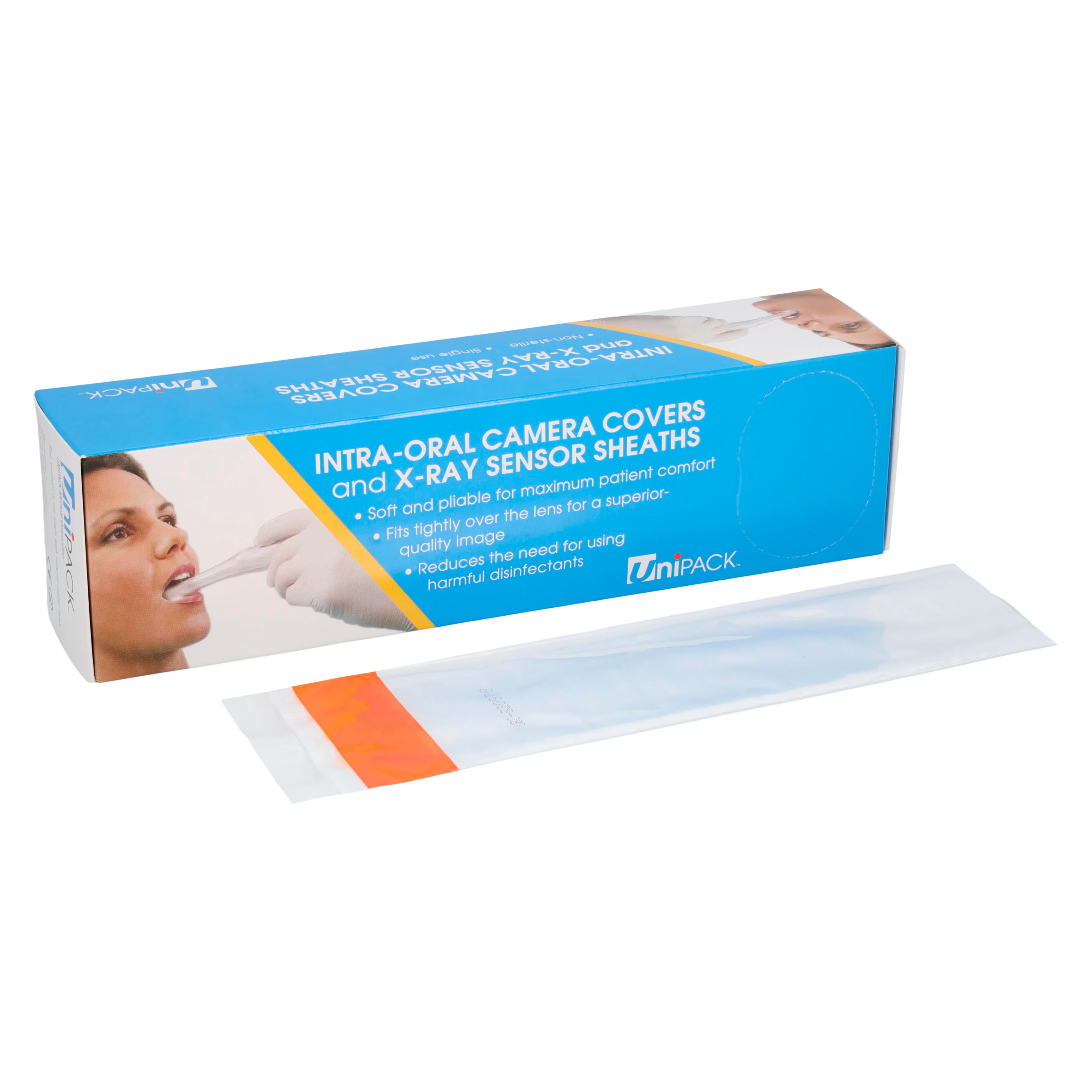 UNiPACK X-Ray Sensor Sheath for Carestream/Kodak Size 2, 100/Box, UBC-820979 thumbnail 2