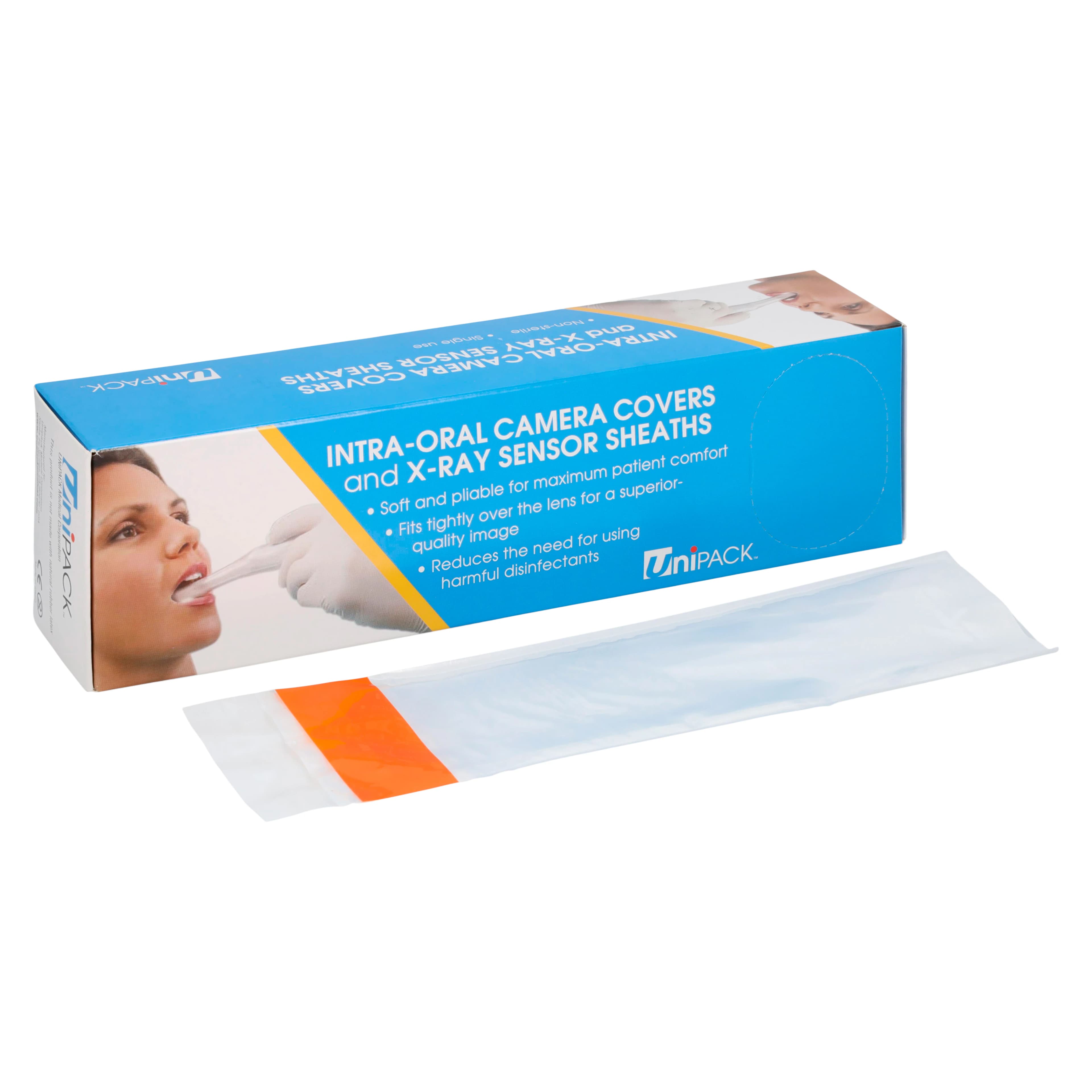 UNiPACK X-Ray Sensor Sheath for Schick Size 2, 100/Box thumbnail 3