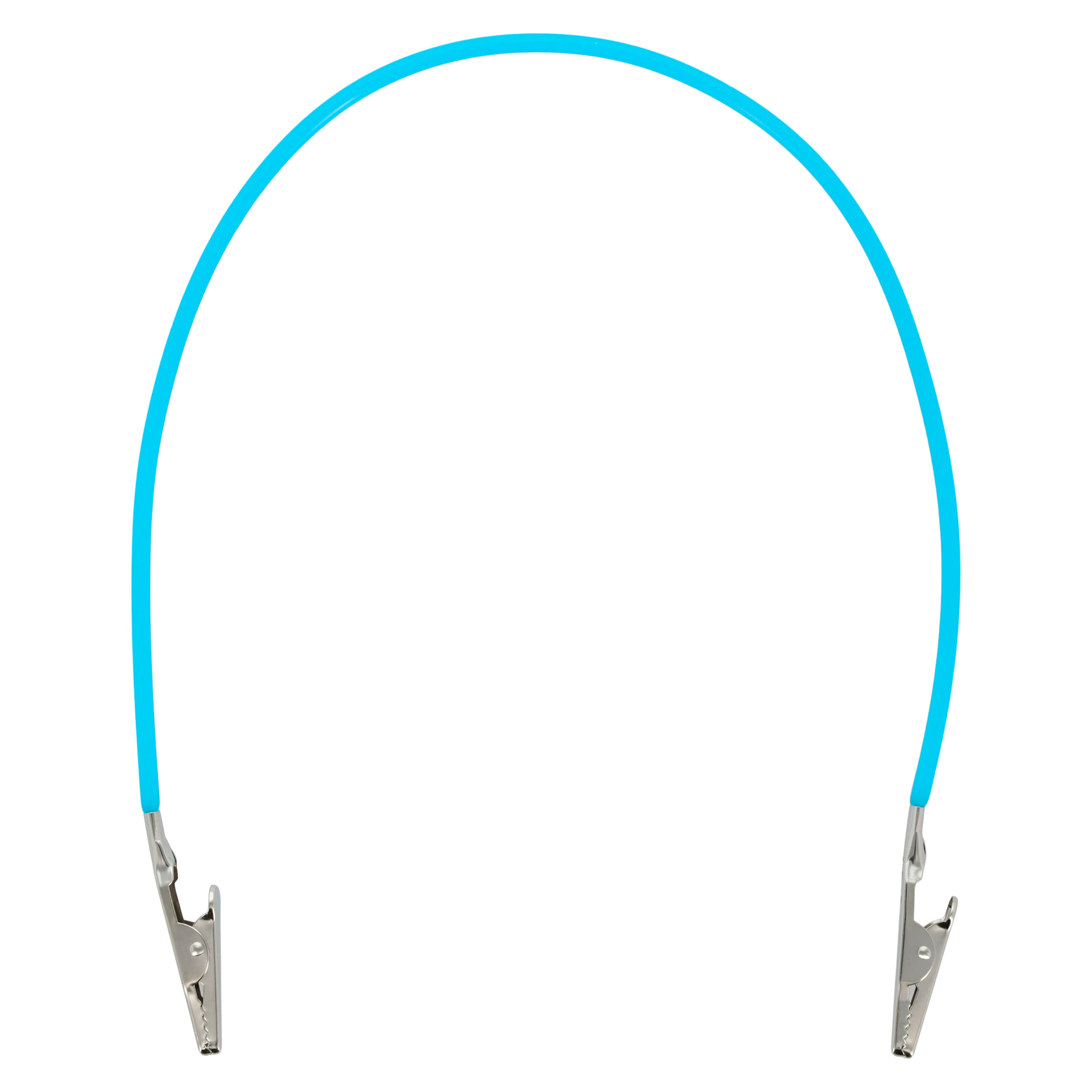 Dukal Non-Chill Bib Clips, Autoclavable, Light Blue, 1/Pack, UBC-6401 - Dukal - Non-Chill Bib Clips - Image 1