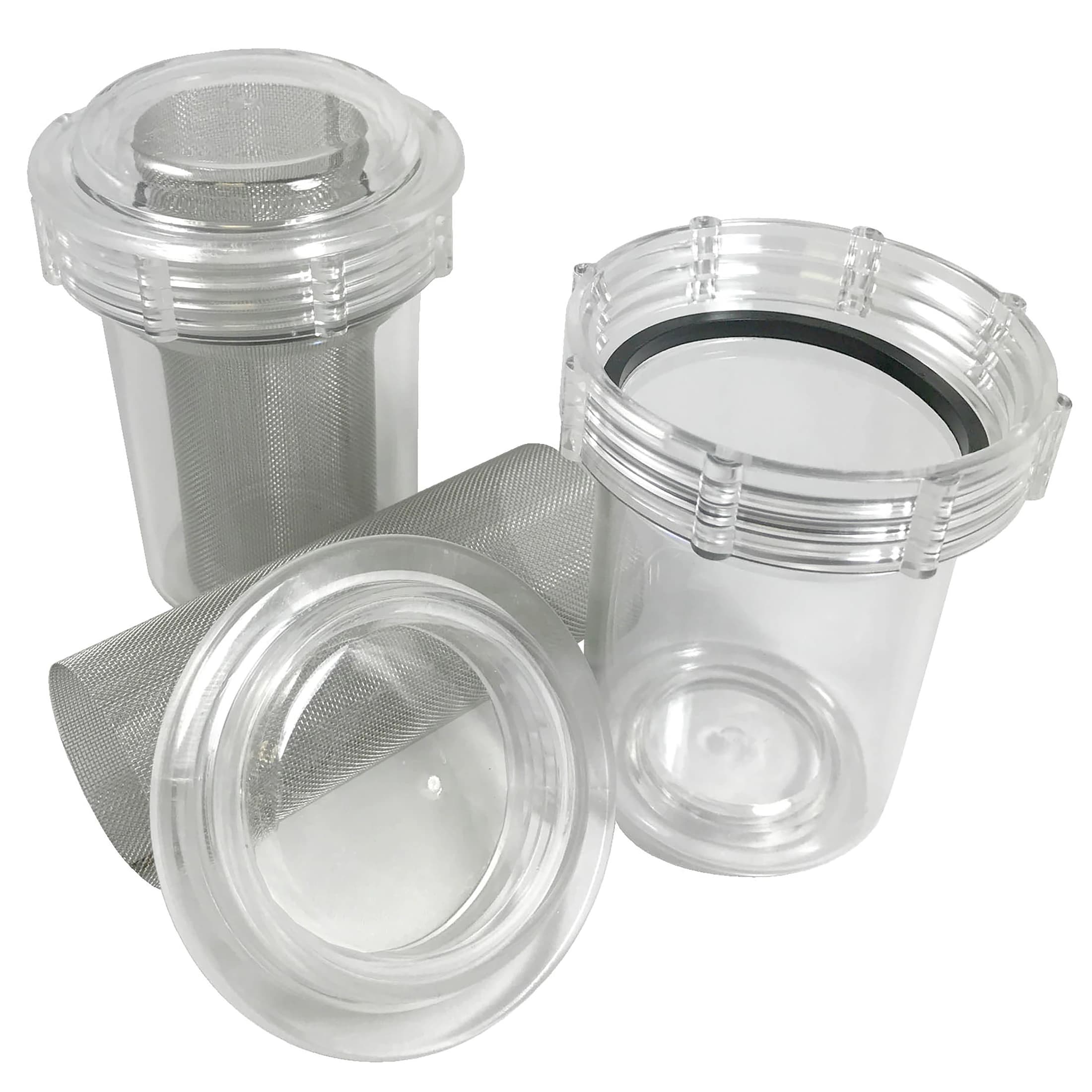 Unipack Evac Canisters 82300 with Mesh, 3-1/2 in x 4-3/8 in, 8/Box thumbnail 2