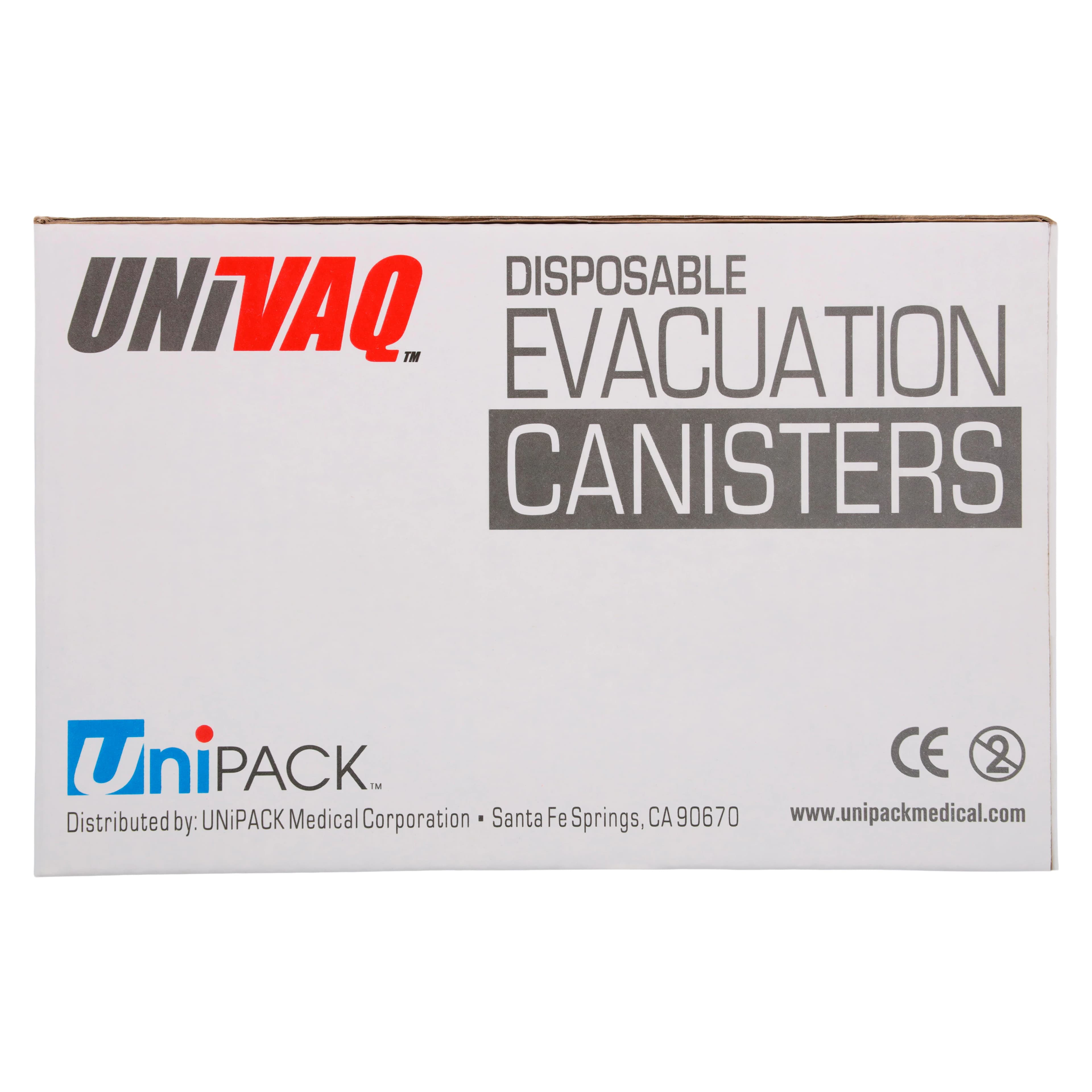 Unipack Evac Canisters 82300 with Mesh, 3-1/2 in x 4-3/8 in, 8/Box thumbnail 5
