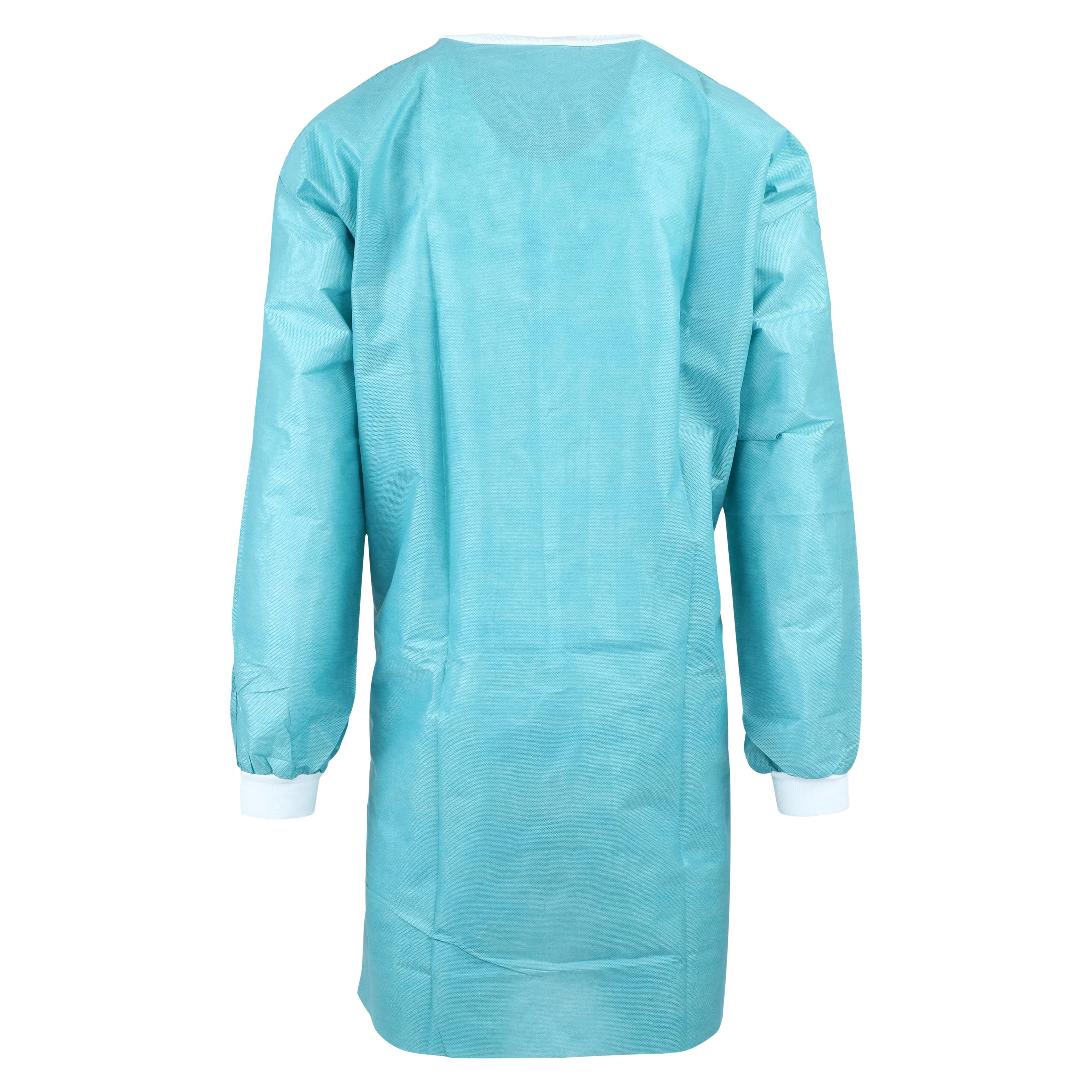 Dukal FitMe Lab Coat, Teal/Green, Small, 10/Pack, UGC-6605-S thumbnail 4