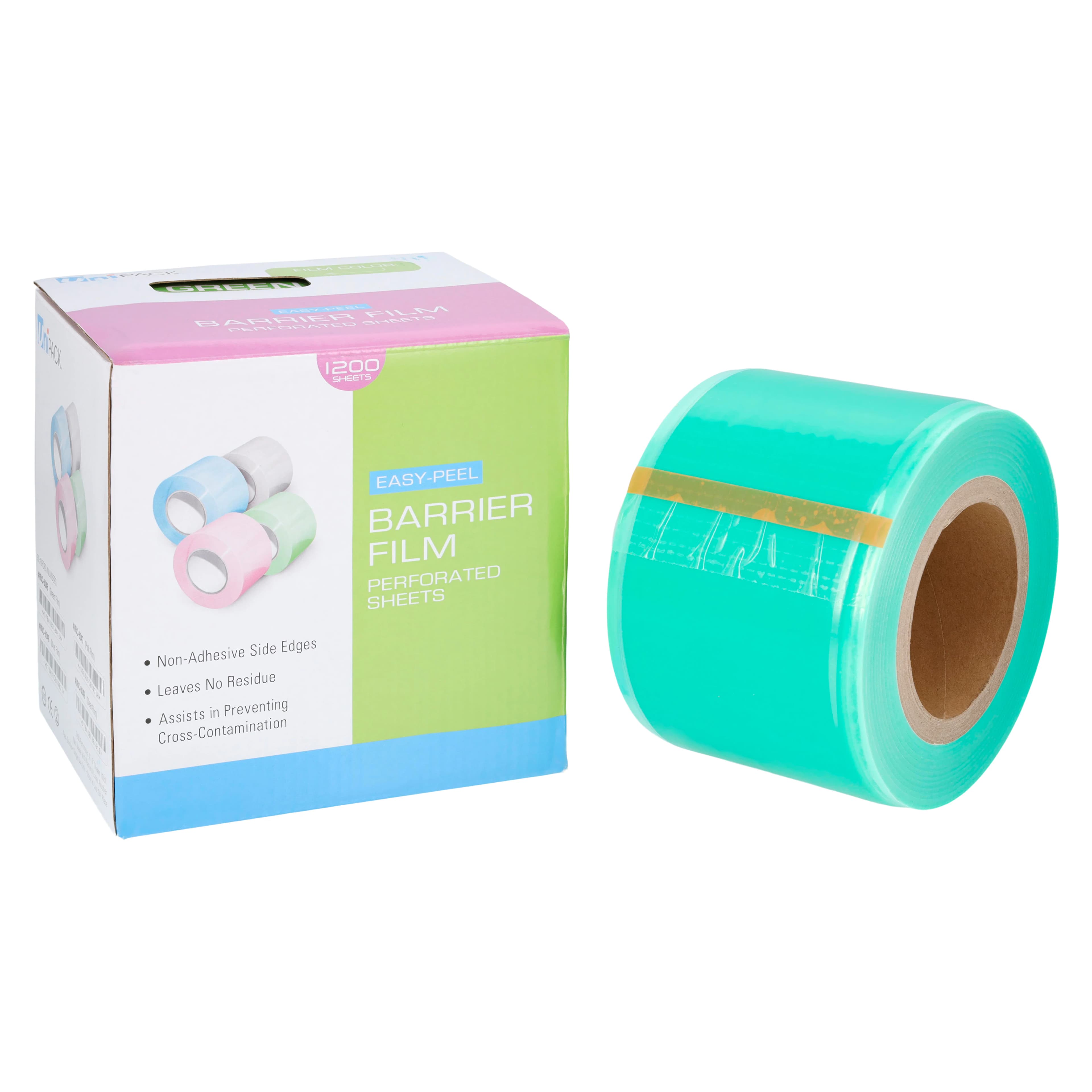 Unipack Barrier Film, 4" x 6", Perforated, Green, Non-Sterile, 1200/Box thumbnail 6