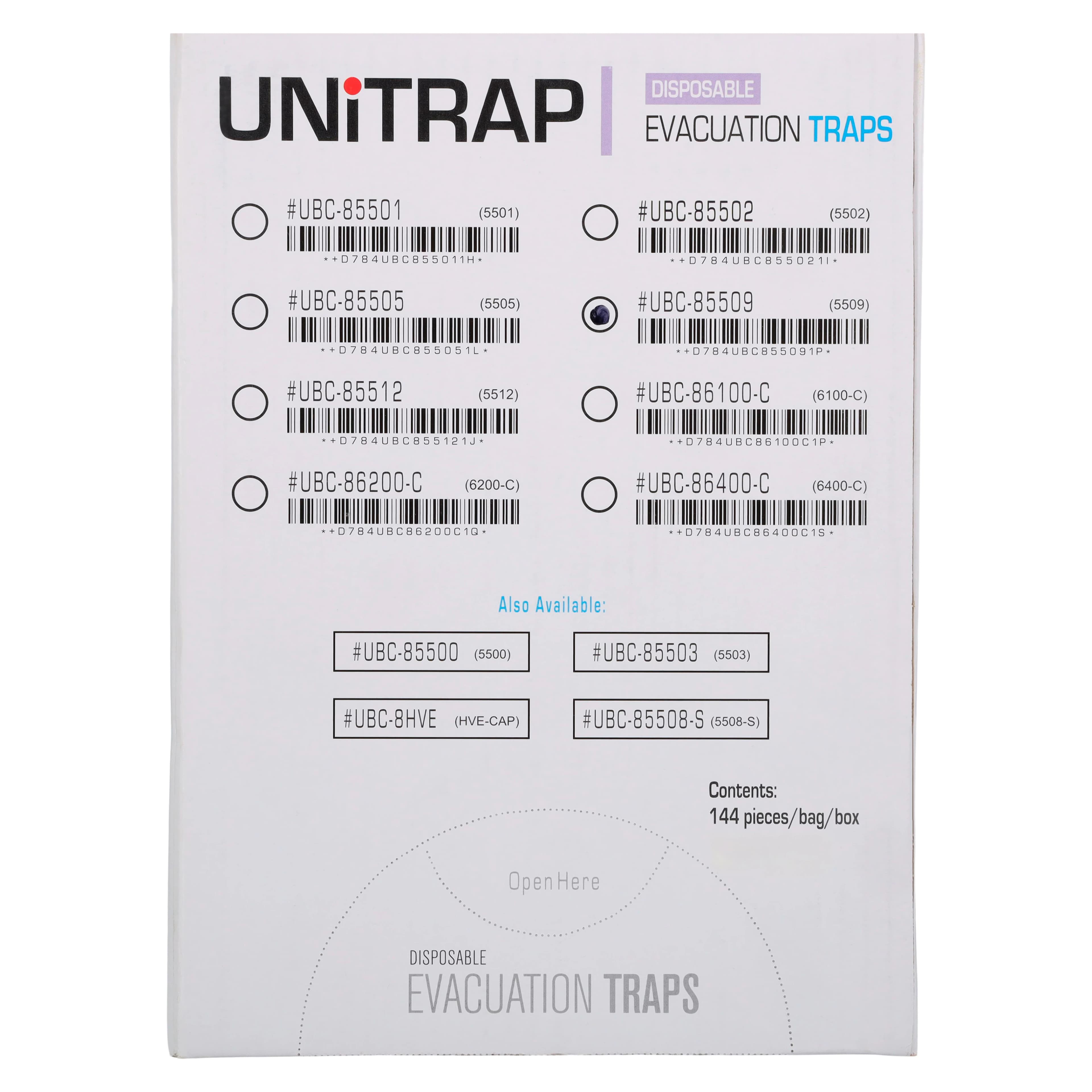 Unipack Evacuation Trap 85509, 1.5 in, 144/Box thumbnail 8