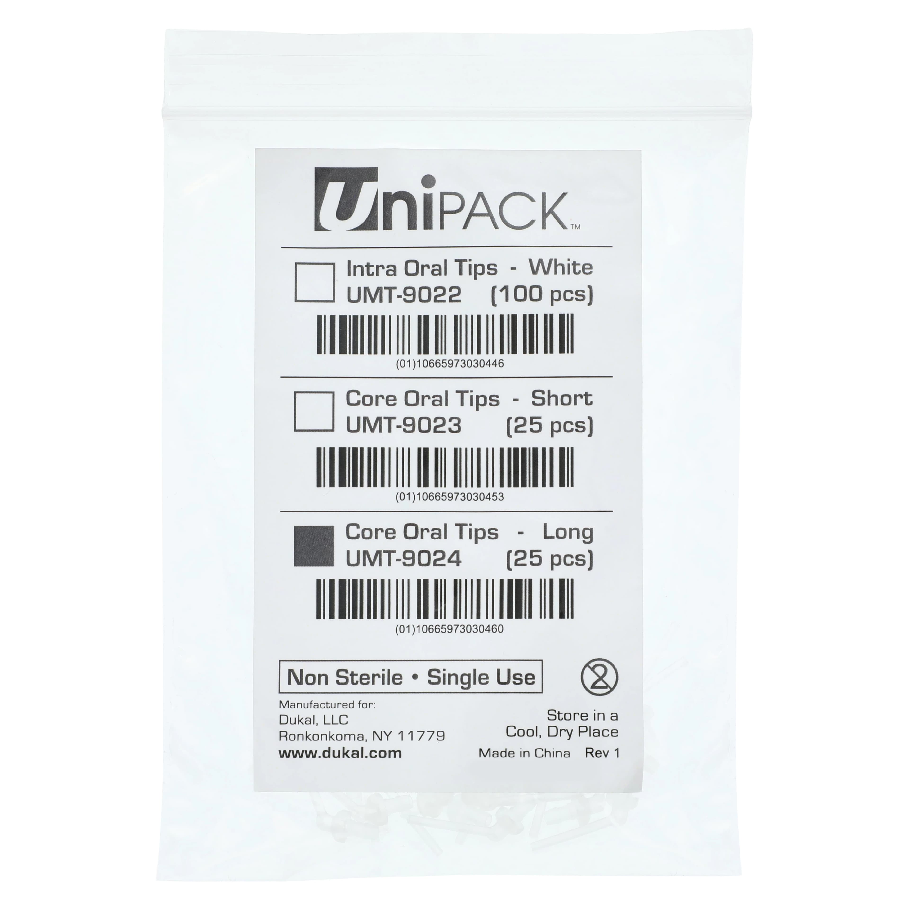 Dukal Intraoral Root Canal Tips, Fine, 25/Pkg, UMT-9024 thumbnail 2