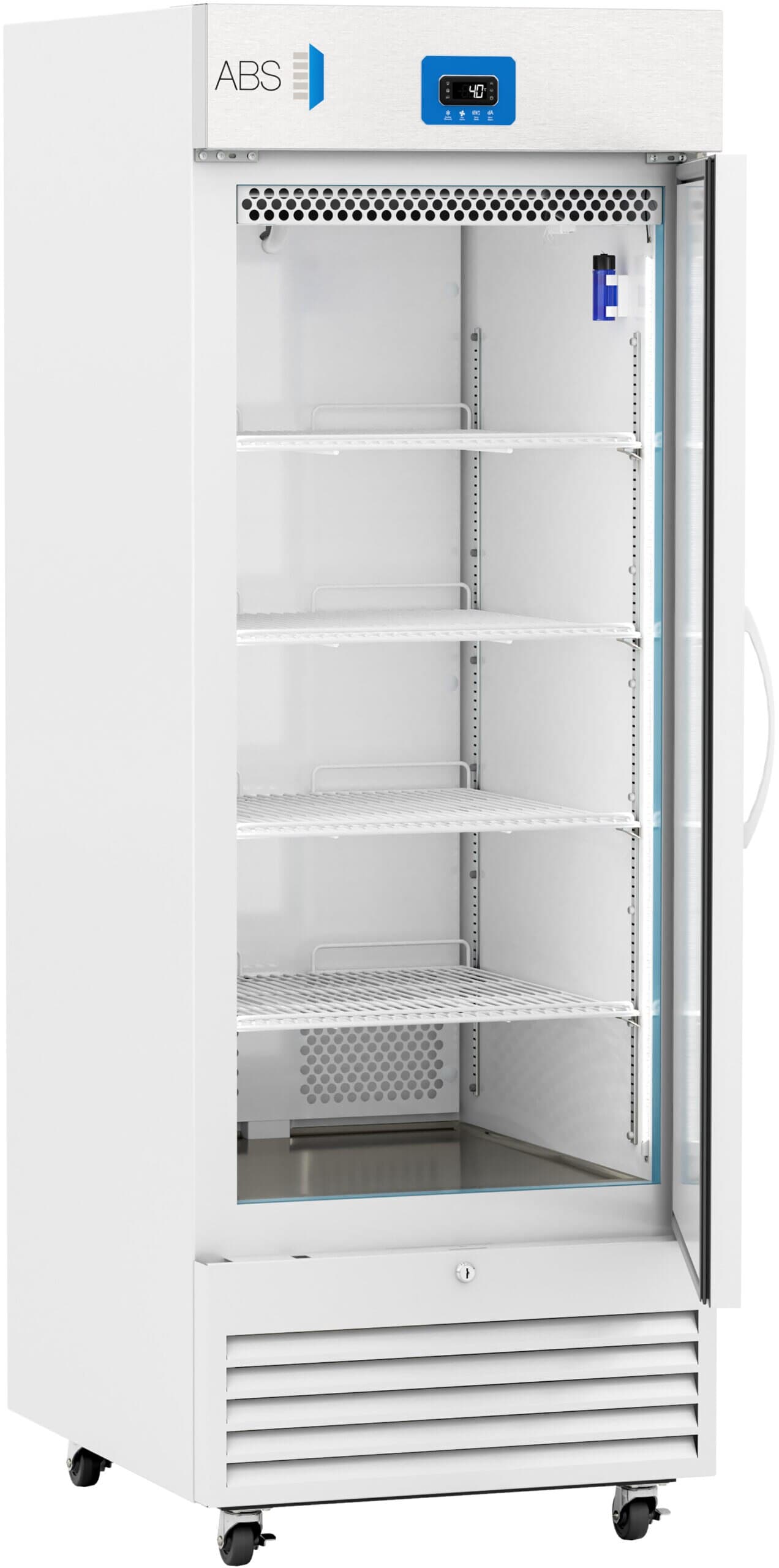 American Biotech Supply Premier Laboratory Refrigerator, 26 cu ft, Solid Door, Right Hinge, +2 to 15°C, Cycle Defrost thumbnail 2