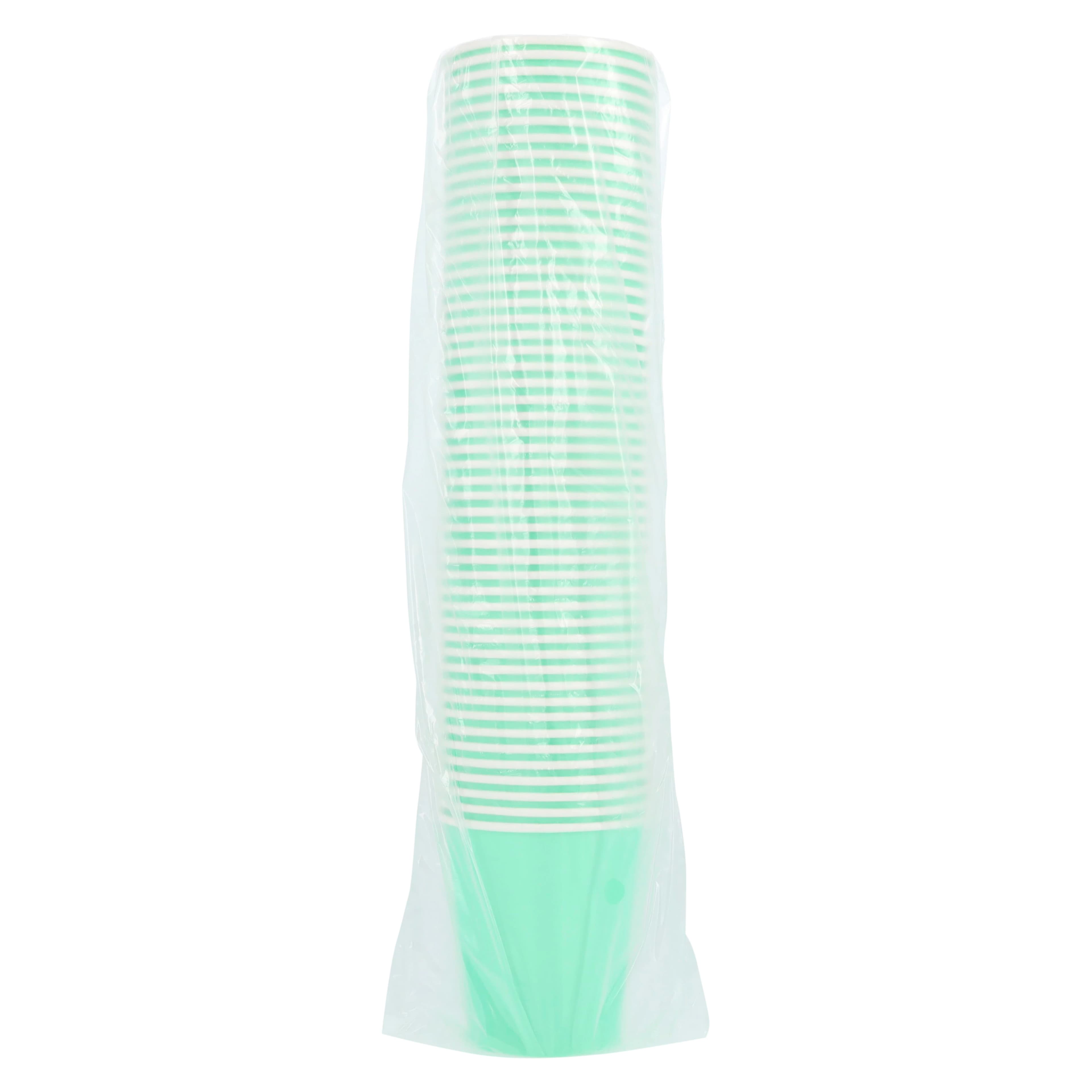 UniPack 5 oz. Green Disposable Paper Cups, 800/Case, UBC-6215 thumbnail 2