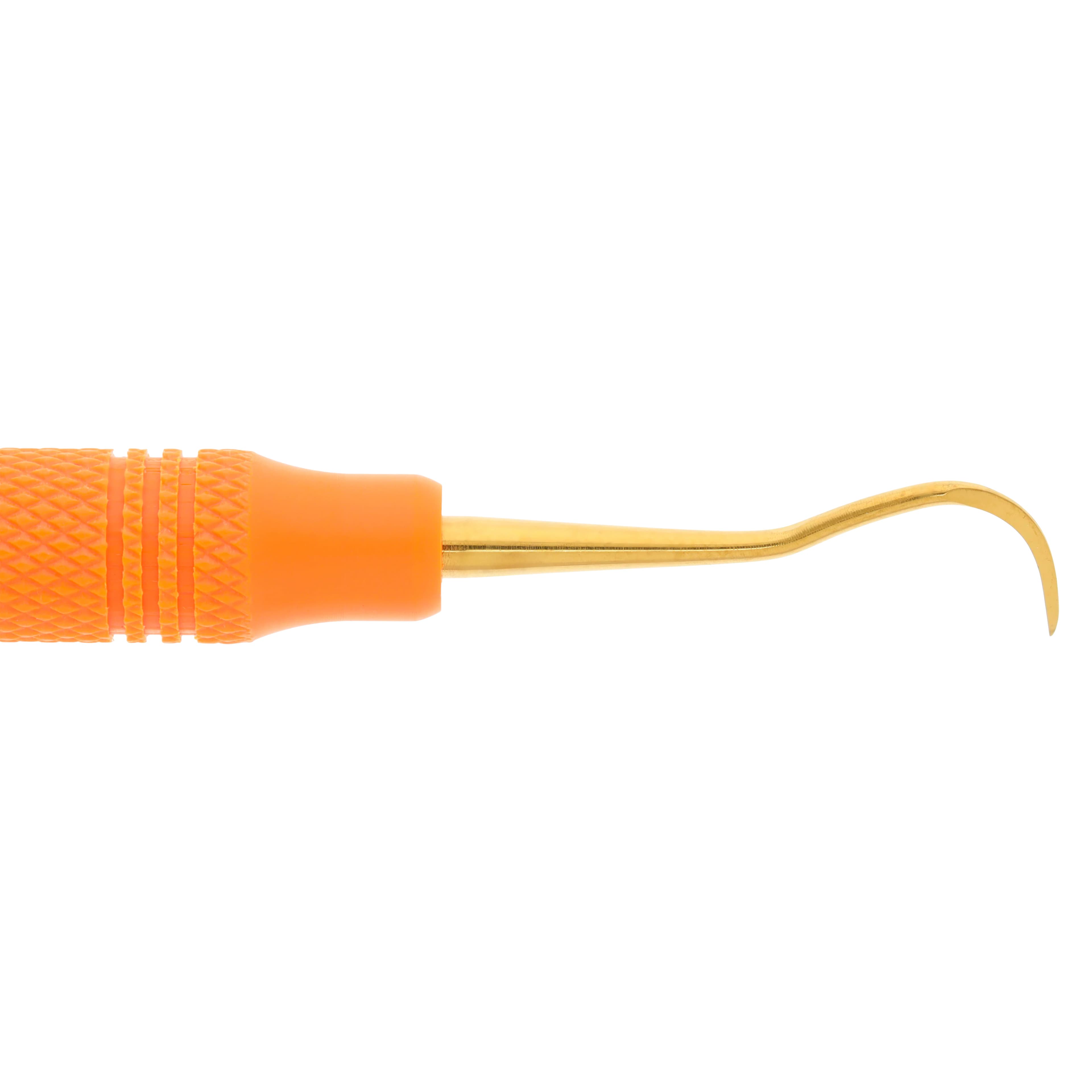 XP SQUARED Technology Scaler N137 Curaler, EagleLite Resin Handle, Anterior, Orange, Double End, AESN137XPXE thumbnail 7