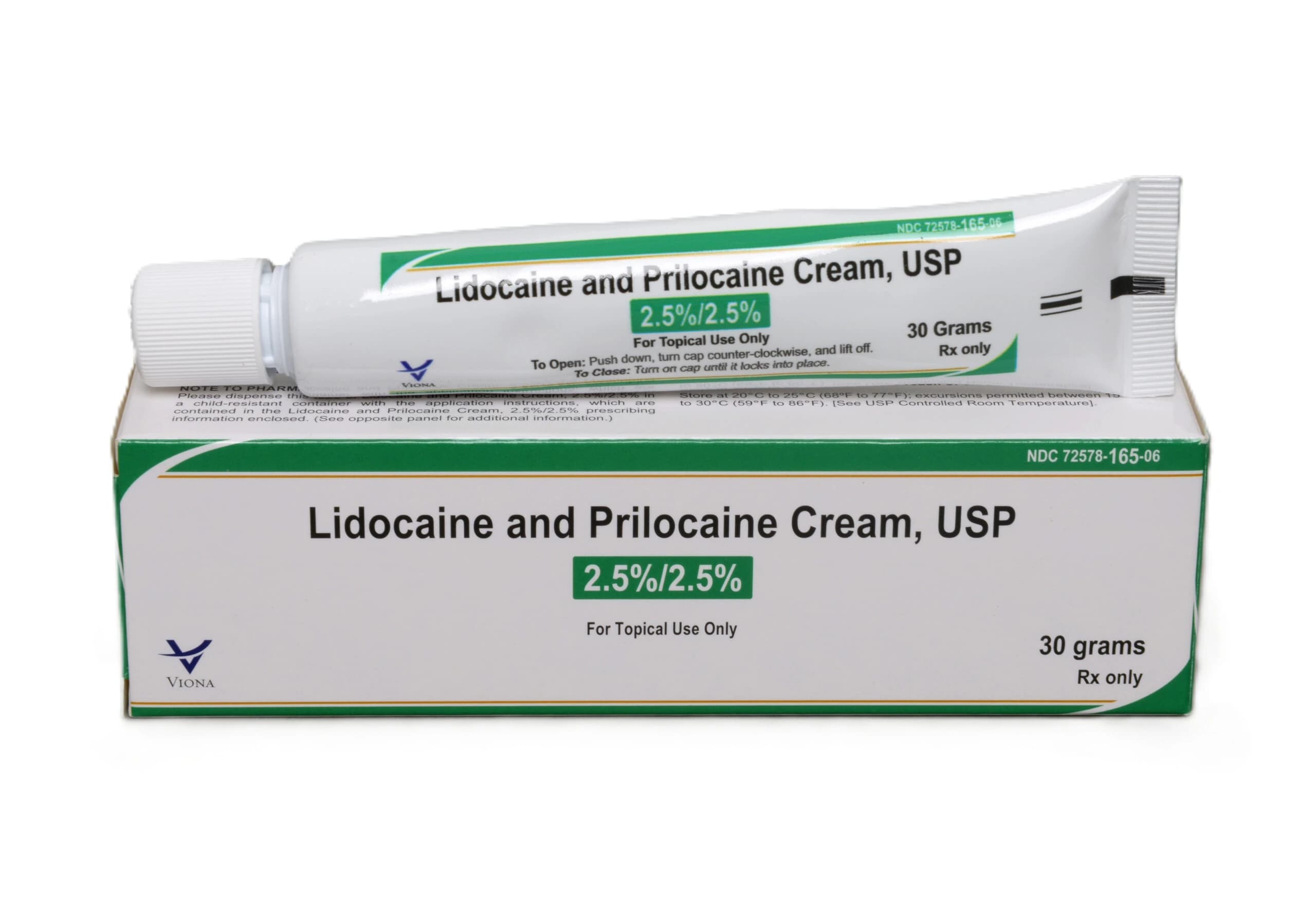 Lidocaine/Prilocaine Topical Cream 2.5%/2.5%, 30g Tube - Lidocaine/Prilo Cream - Image 1