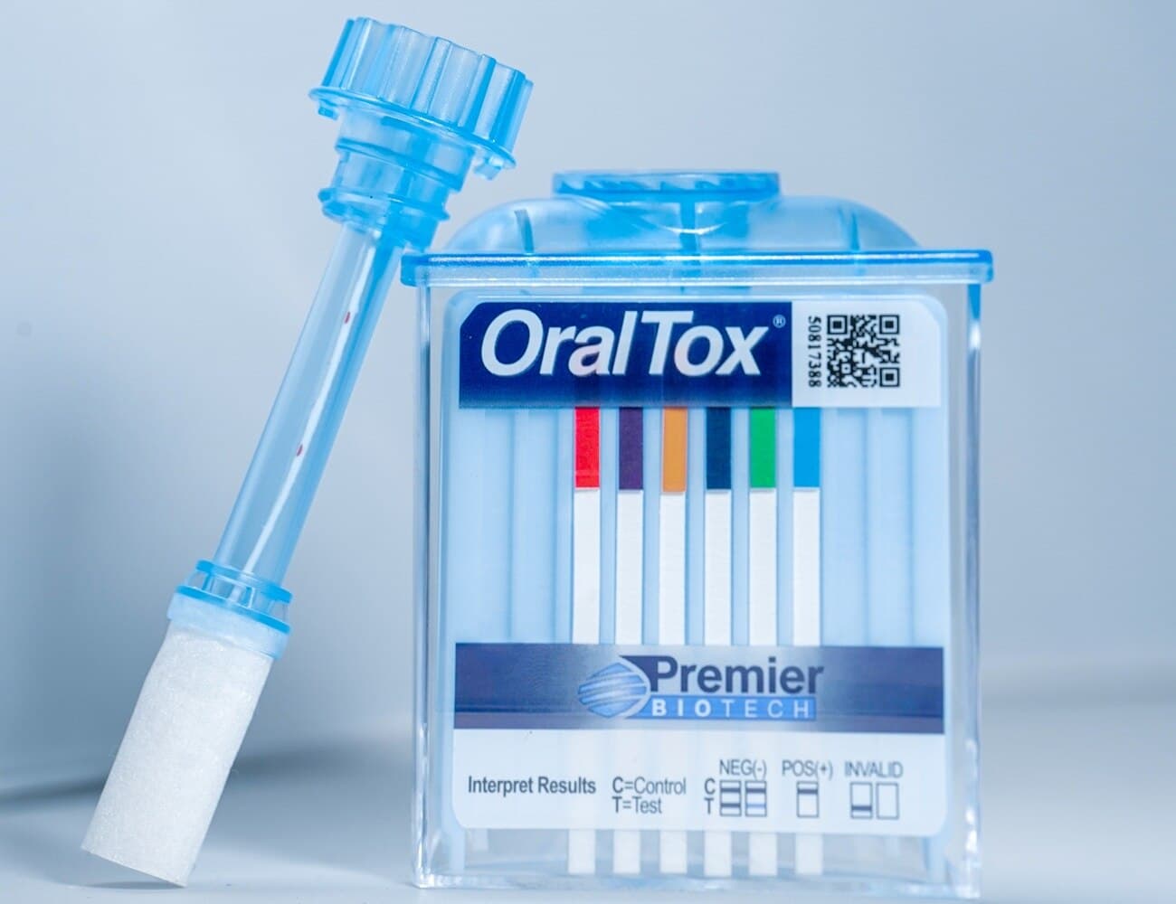 OralTox 8 Panel Oral Fluid Drug Test, 25 Tests/Box - OralTox 8 Panel Oral Fluid DOA - Image 1