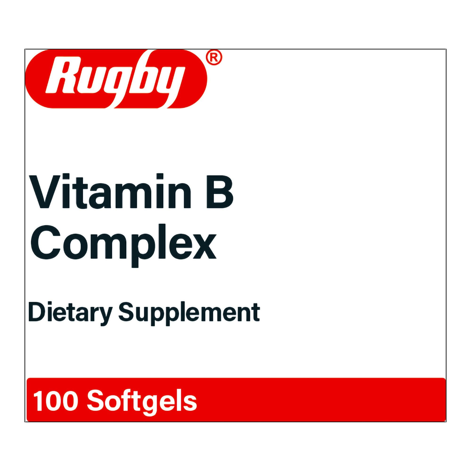 B-Complex Capsules, 100/Bottle thumbnail 2