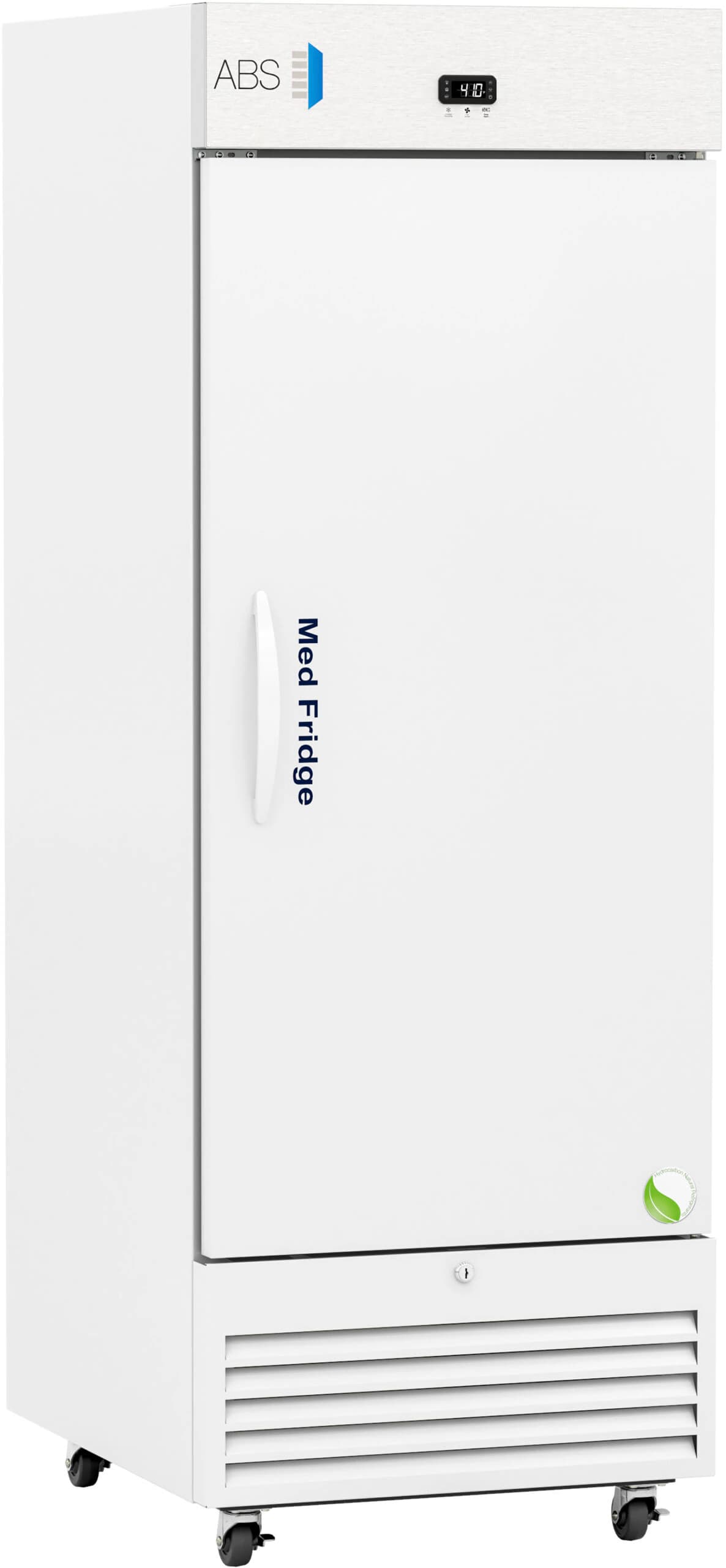 American Biotech Supply Standard Pharmacy Refrigerator, 26 Cu Ft, Solid Door, Right Hinge, 36 to 46F, Cycle Defrost - Std Pharma Fridge VSC Solid - Image 1