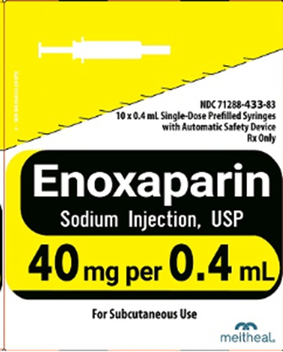 Enoxaparin Sodium Injection, 40mg/0.4mL Prefilled Syringe, 0.4mL, 10/Package thumbnail 2