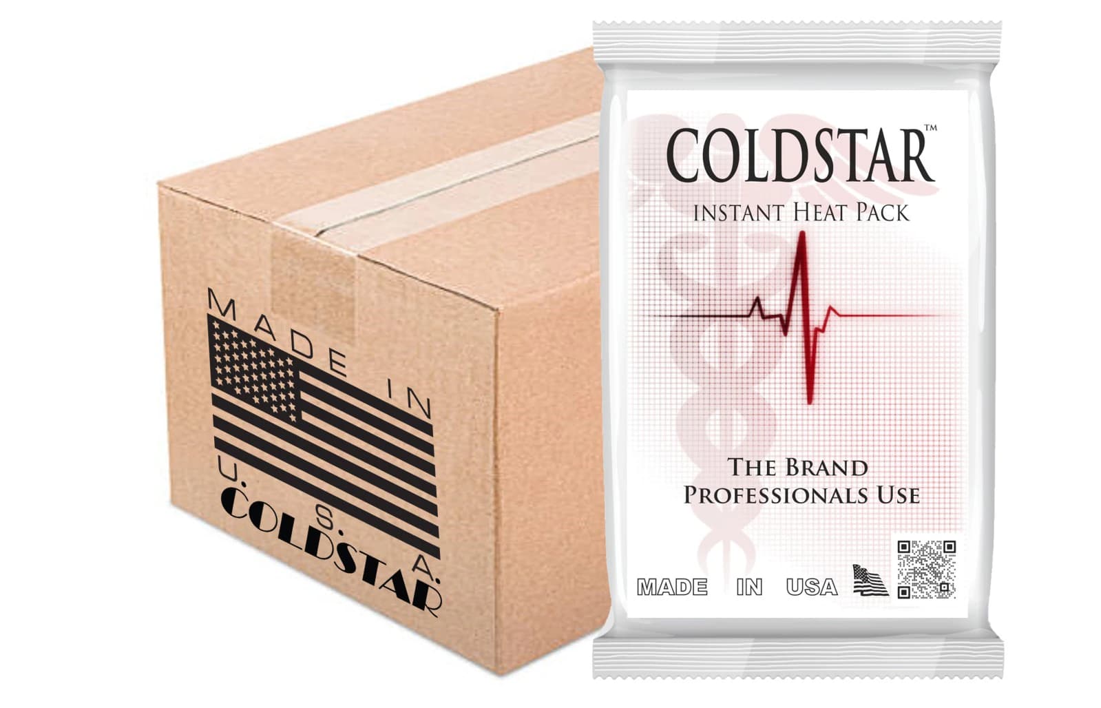 Coldstar Instant Heat Pack, Non-Insulated, 6" x 9" - Heat Pack Instant Non-Insul - Image 1