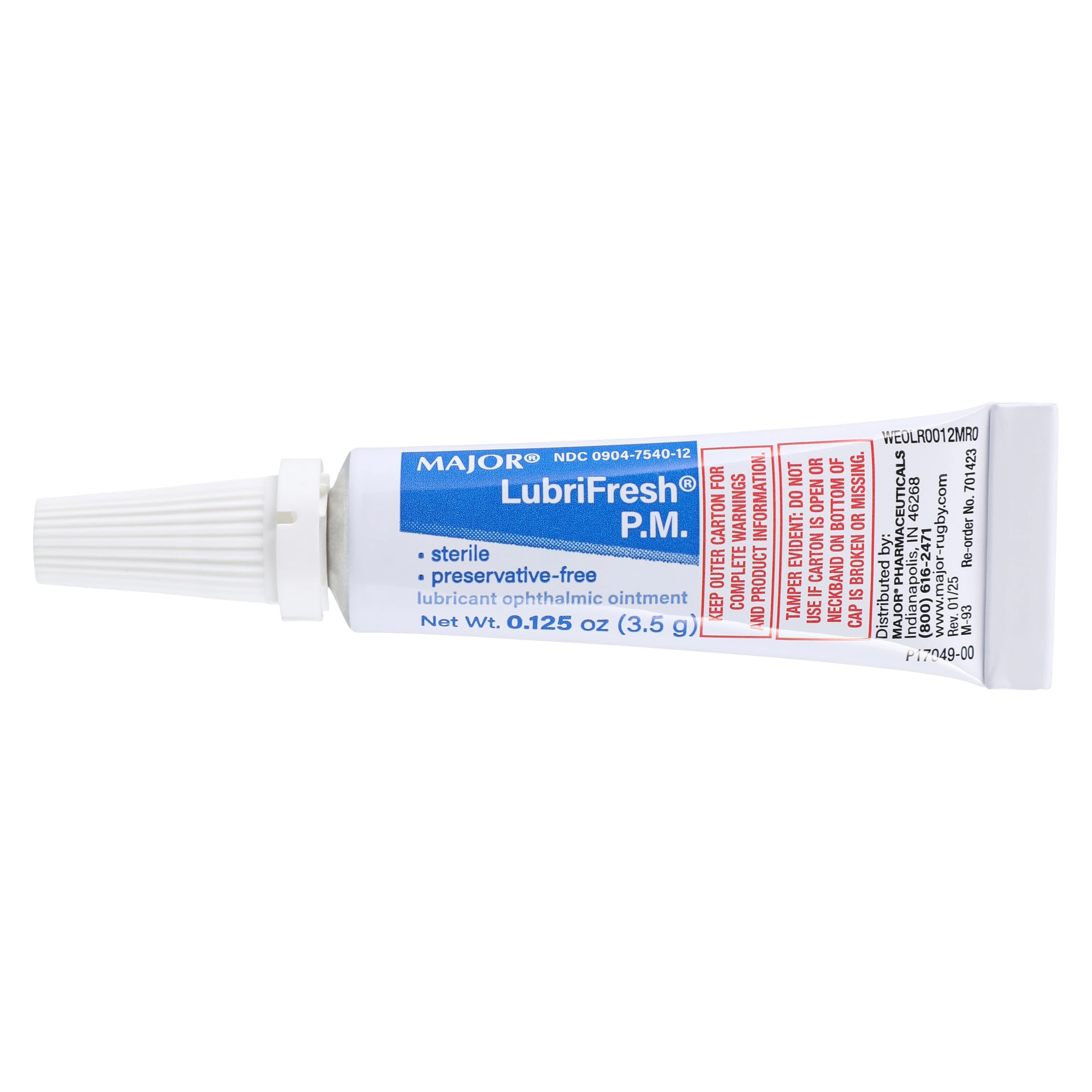 Lubrifresh PM Ophth Ointment, 15/83%, 3.5g Tube thumbnail 2