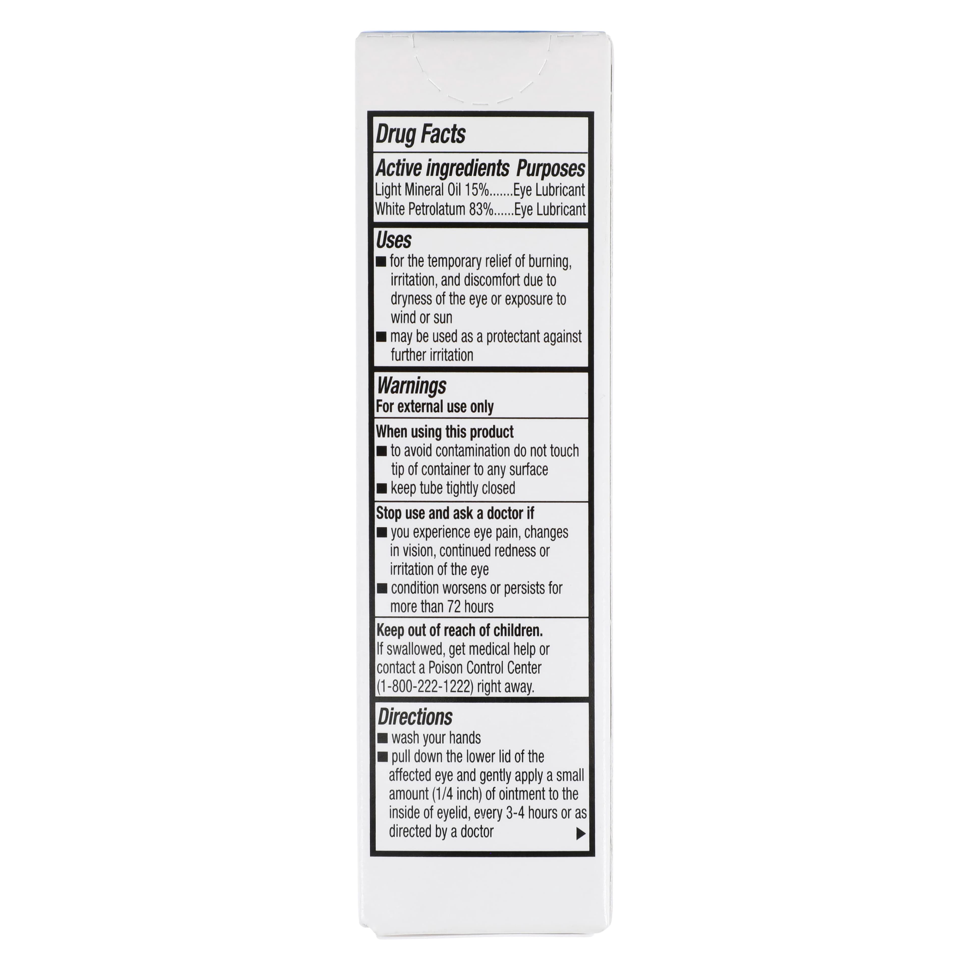 Lubrifresh PM Ophth Ointment, 15/83%, 3.5g Tube thumbnail 6