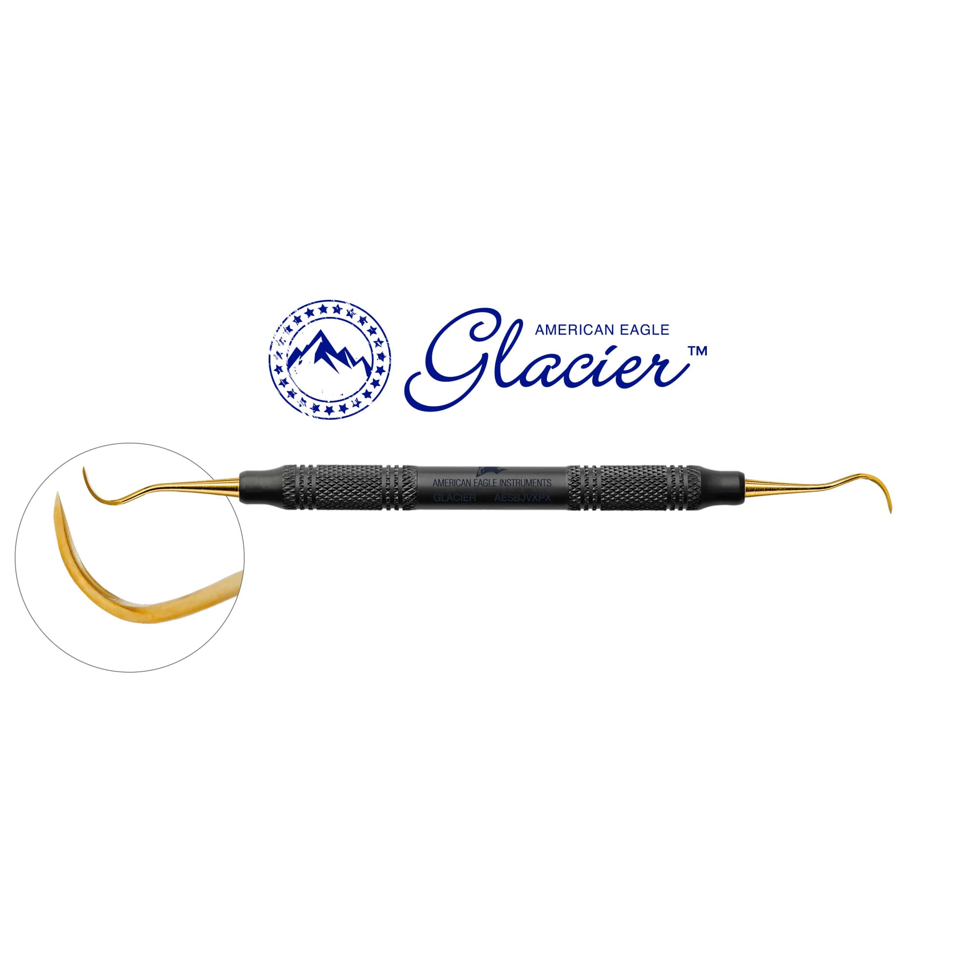 American Eagle Glacier Scaler Blackjack, XP SQUARED Technology, EagleLite Resin Handle, Double End, Black - American Eagle XP SQUARED Technology Glacier Scaler – Blackjack, EagleLite Resin Handle, Double End - American Eagle XP SQUARED Technology Glacier Scaler – Blackjack, EagleLite Resin Handle, Double End - Image 1