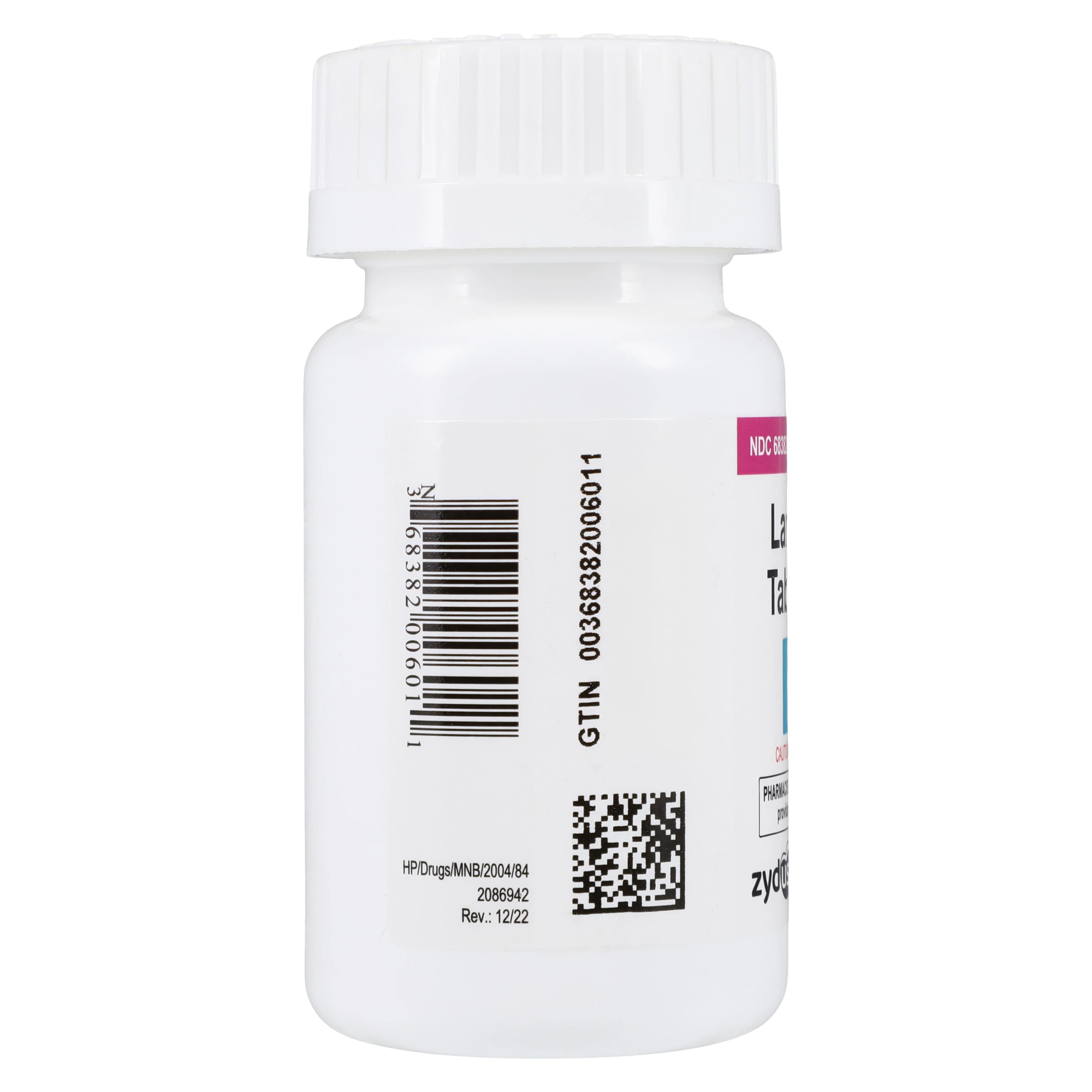 Lamotrigine Tablets 25 mg, 100 Count Bottle (Zydus Pharmaceuticals) - Lamotrigine Tablets - Image 1