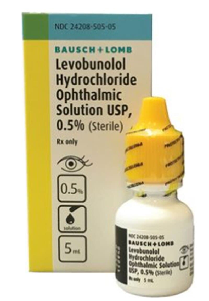 Levobunolol HCl Ophthalmic Solution 0.5%, Sterile, 5 mL Bottle - Levobunolol HCl Ophth Solution - Image 1