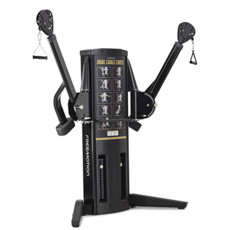 Freemotion GENESIS Dual-Cable Cross Trainer, 62" x 42" x 76" - GENESIS Dual Cable Cross - Image 1