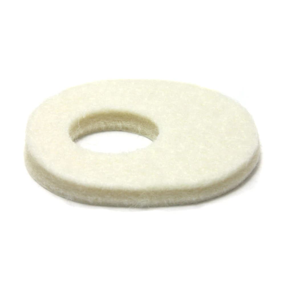 Dr. Jill's Callus/Lesion Felt Oval Pad with Aperture, White, 3/16" Thick, 100/Bag - Pad Callus/Lesion Felt Oval - Image 1