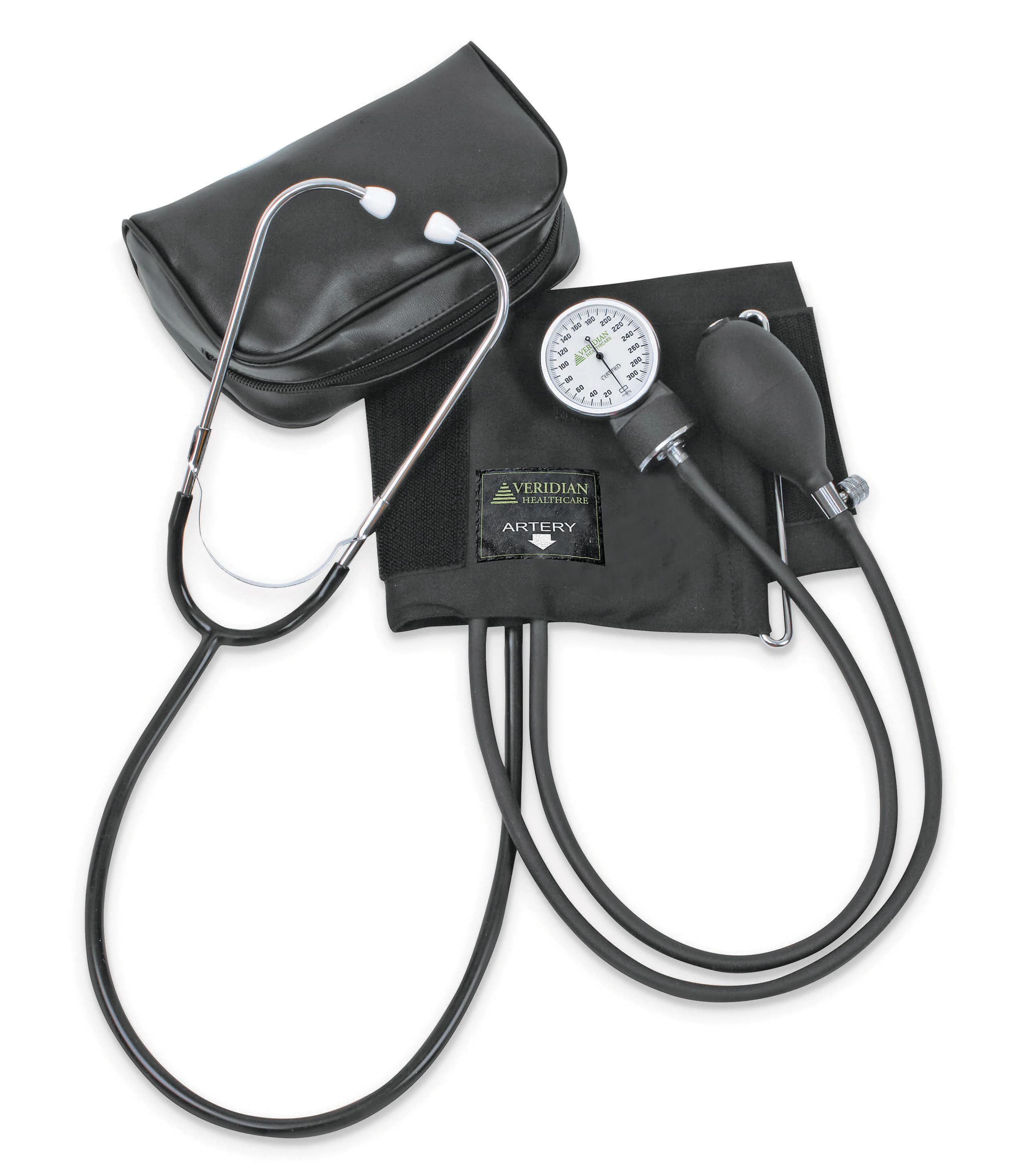 Veridian Healthcare Self-Taking Blood Pressure Kit, Latex-Free, Each - Self-Taking BP Arm Monitor - Image 1