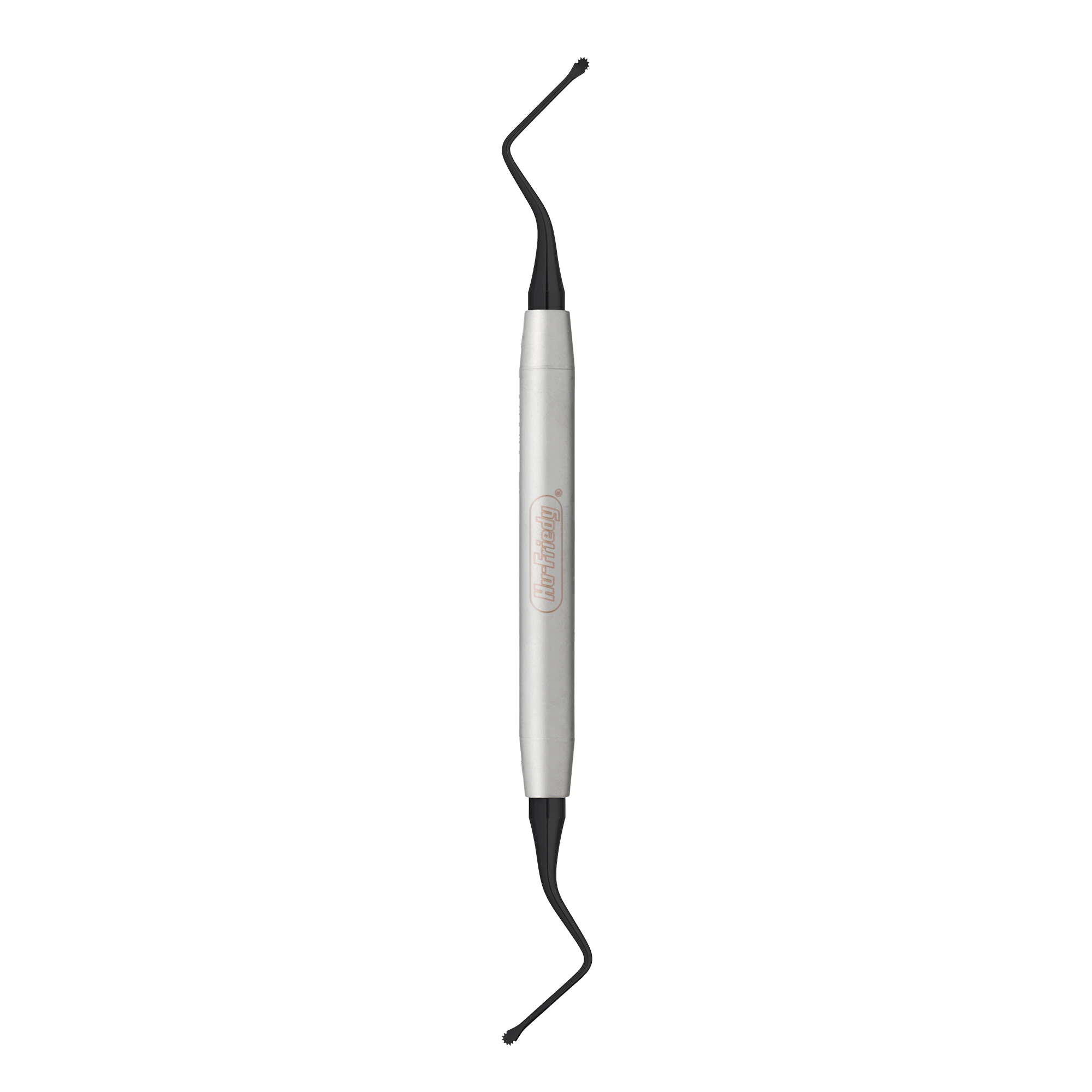 Hu-Friedy Serrated Surgical Curette Claw, Small, Black Line, 1 Each - Serrated Surgical Curette Claw Small Black Line - Image 1