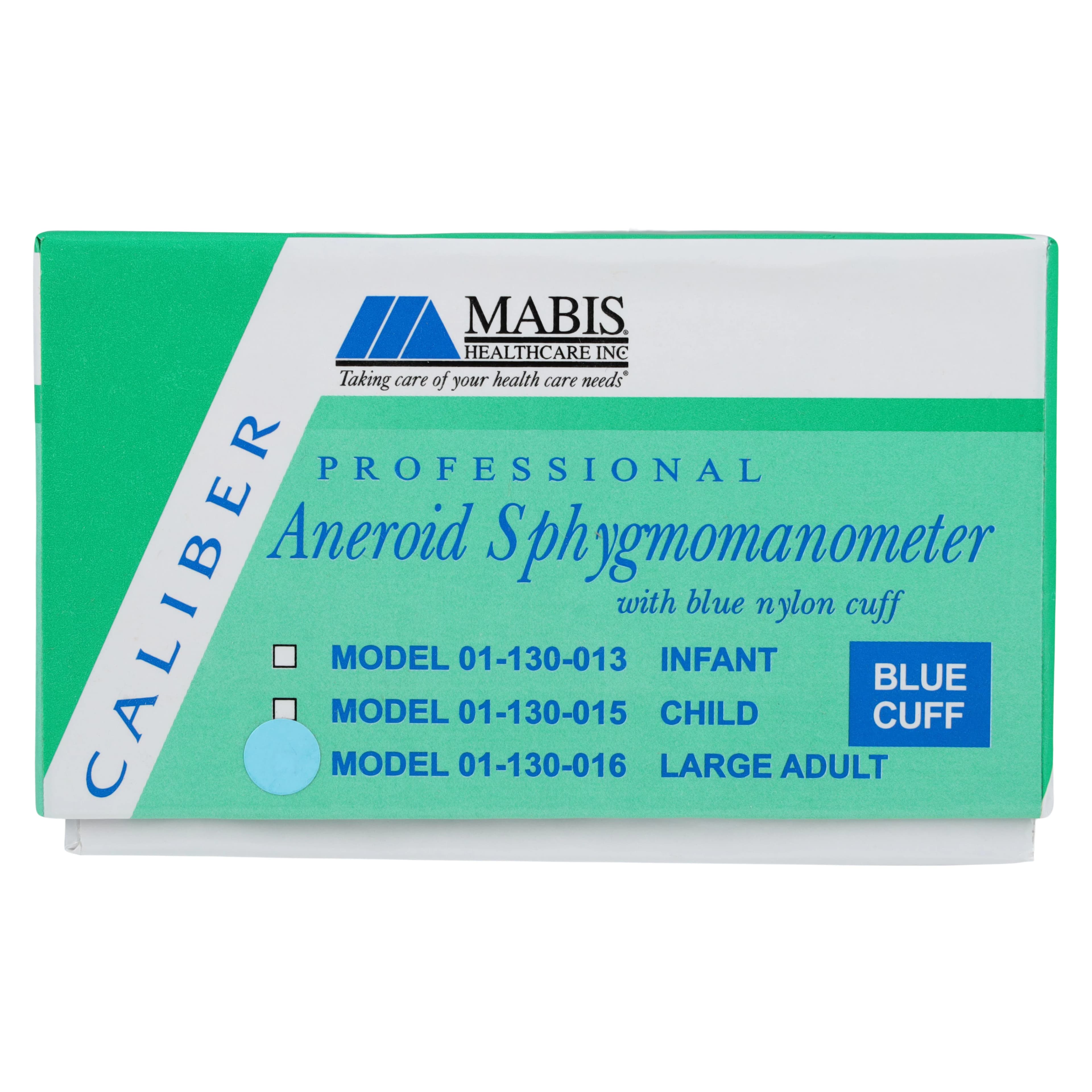 Caliber Aneroid Sphygmomanometer, Size 12, Navy Blue, Nylon Cuff, Latex, Dial Display thumbnail 7
