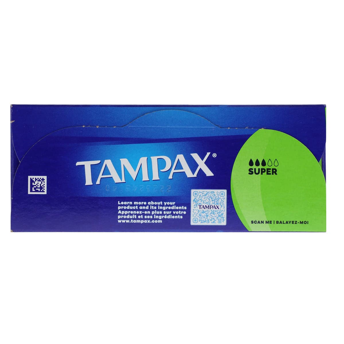 Tampax Tampon Super Cardboard Applicator, 40/Box thumbnail 5