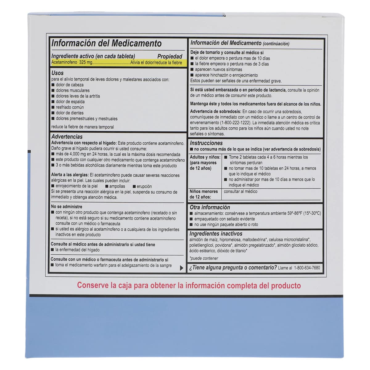 Medi-First Non-Aspirin Tablets, 325mg, 500/Box thumbnail 5