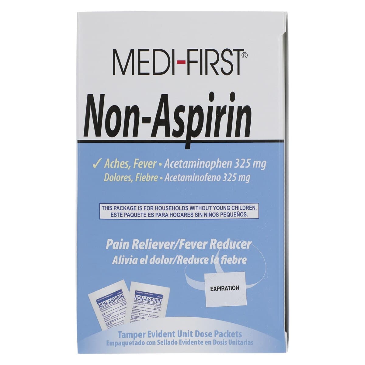 Medi-First Non-Aspirin Tablets, 325mg, 500/Box thumbnail 8