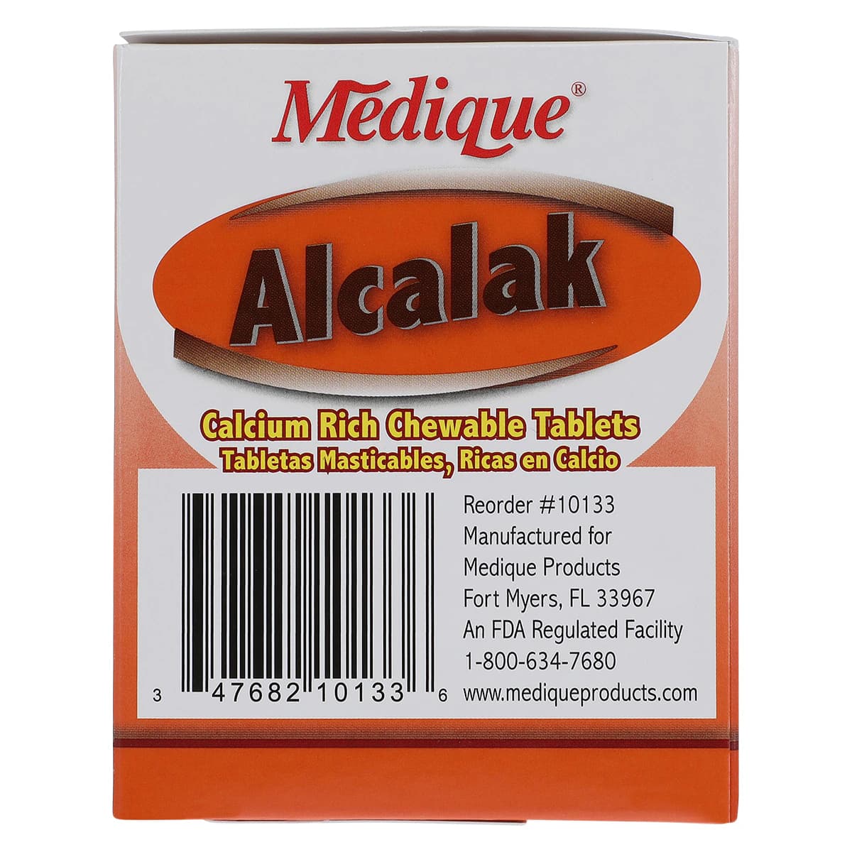 Alcalak Tablets Antacid, 420mg, Spearmint, 50x2/Box thumbnail 5