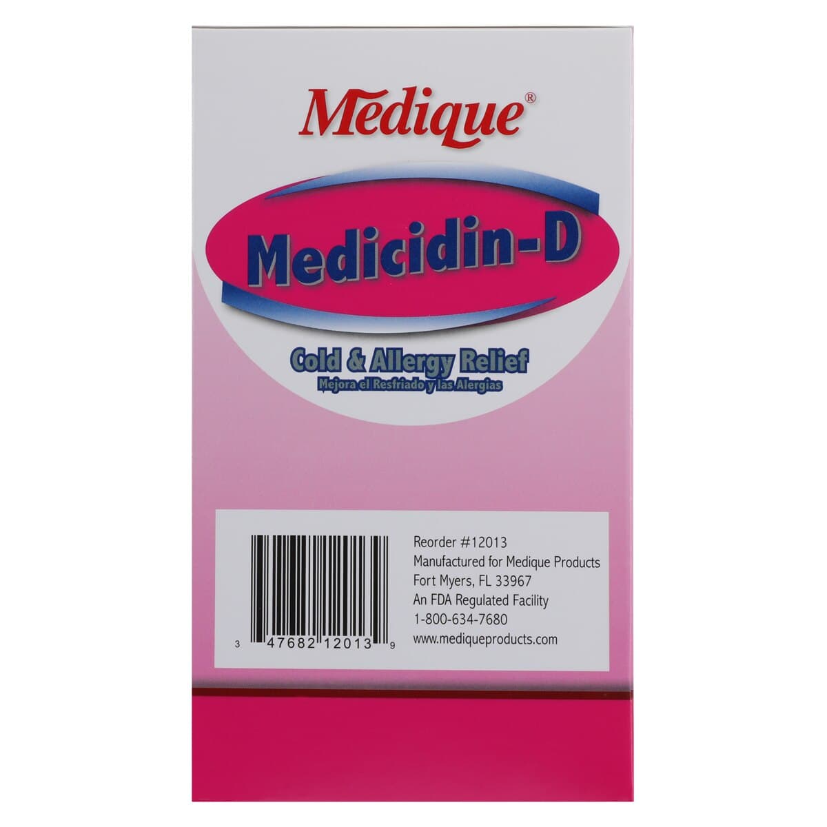 Medicidin-D Allergy Tablets, 325/2/5mg, Unit Dose, 250x2/Box thumbnail 5