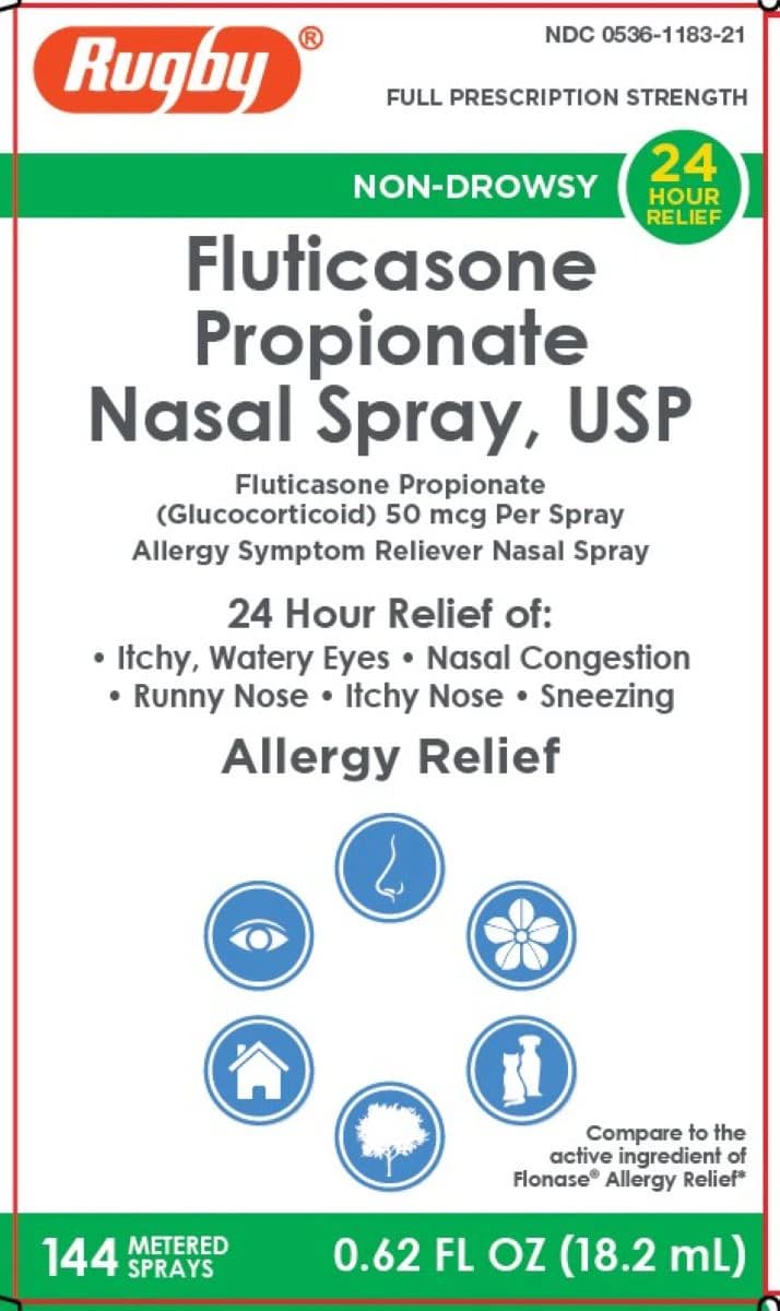 Fluticasone Propionate Nasal Spray, 50mcg, 18.2mL Bottle - Fluticasone Prop Nasal Spray - Image 1