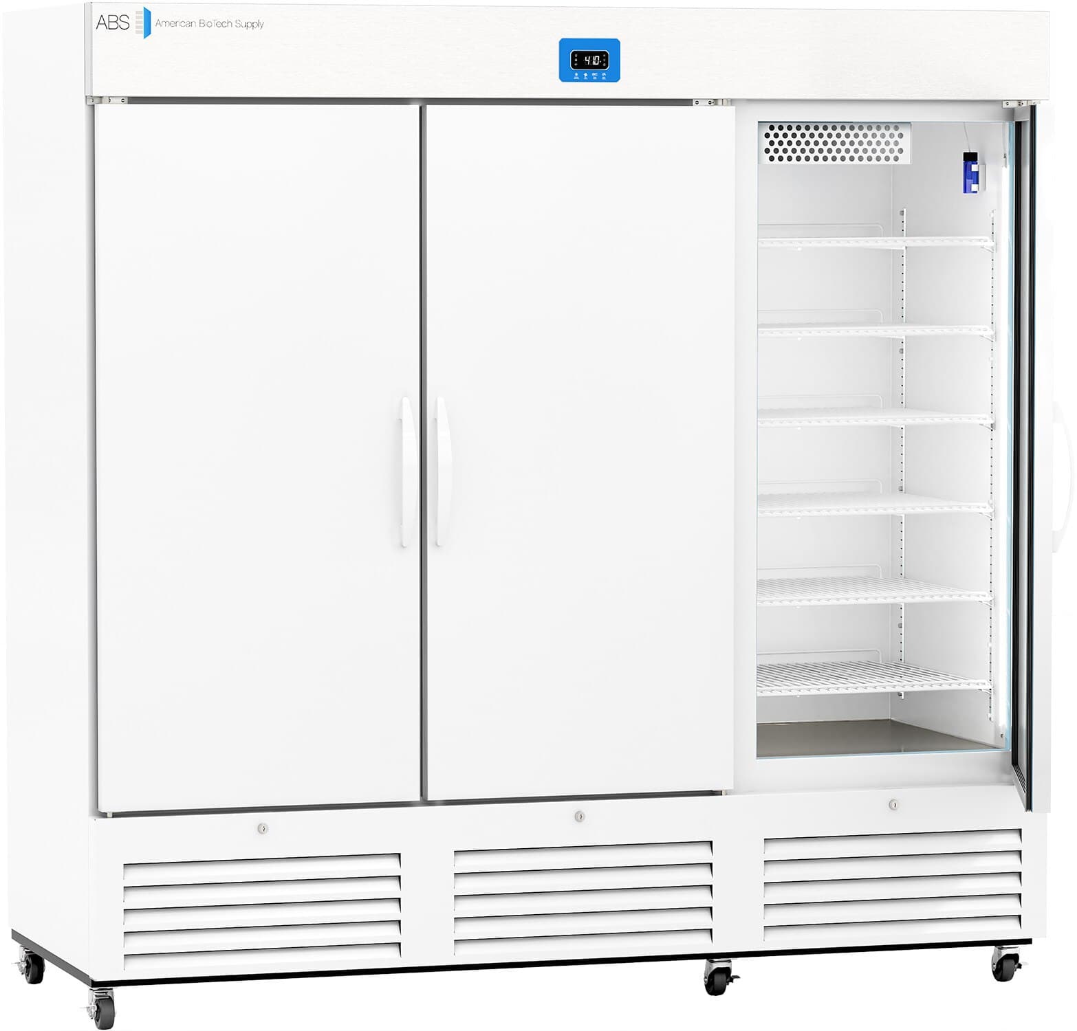 Fridge Pharma Premier Solid Pharmacy Refrigerator, 72 Cu Ft, Solid Door, 36-46°F, Cycle Defrost, 2 Right/1 Left Hinge thumbnail 2
