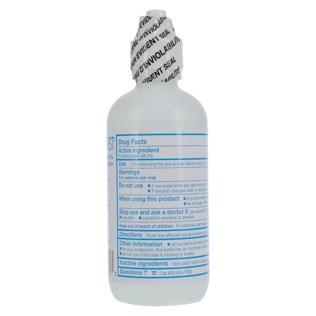 Medi-1st Eye & Skin Wash Solution, 98.3%, 4 oz/Bottle thumbnail 2
