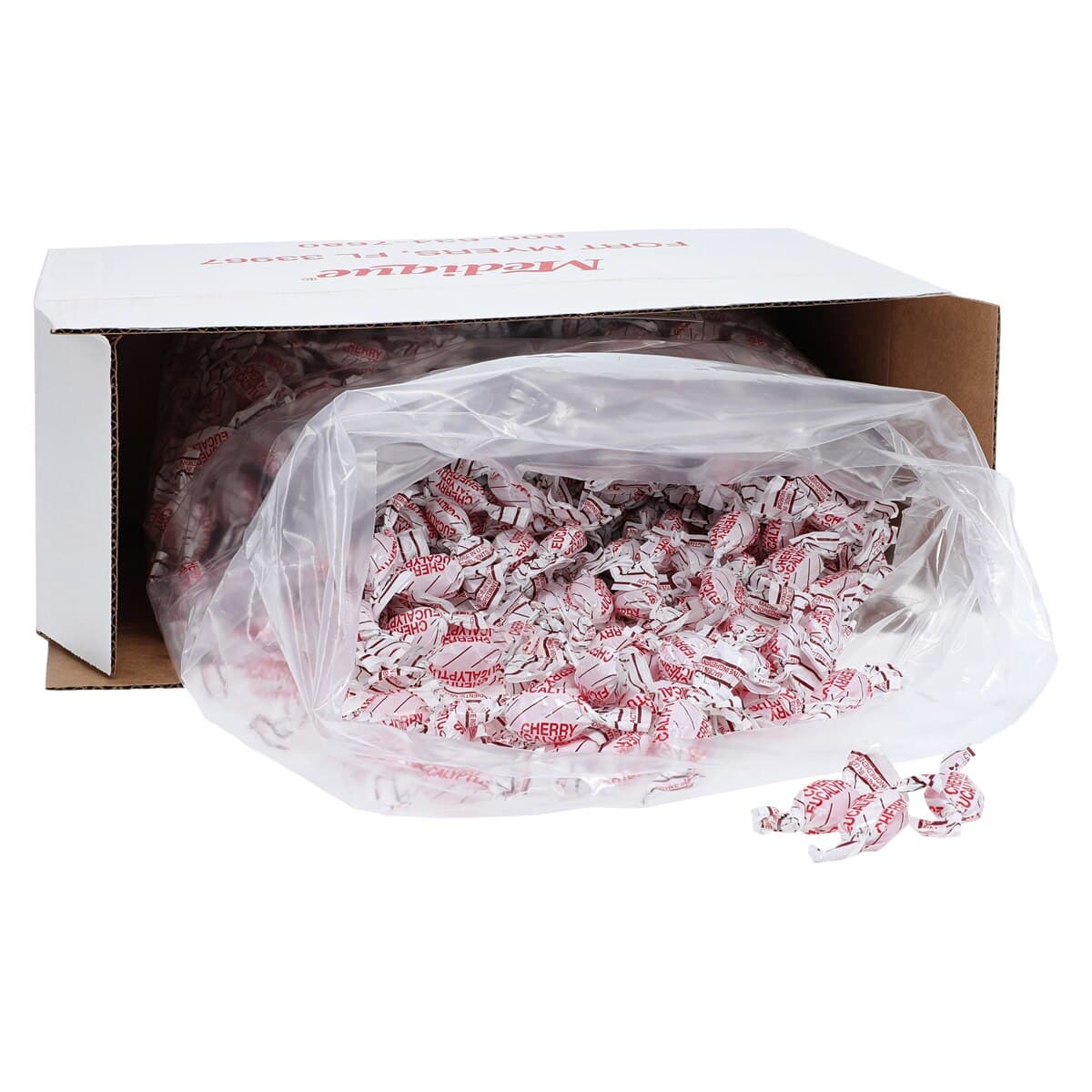 Medikoff Cherry Cough Drops, 7.6mg, 600/Box thumbnail 3