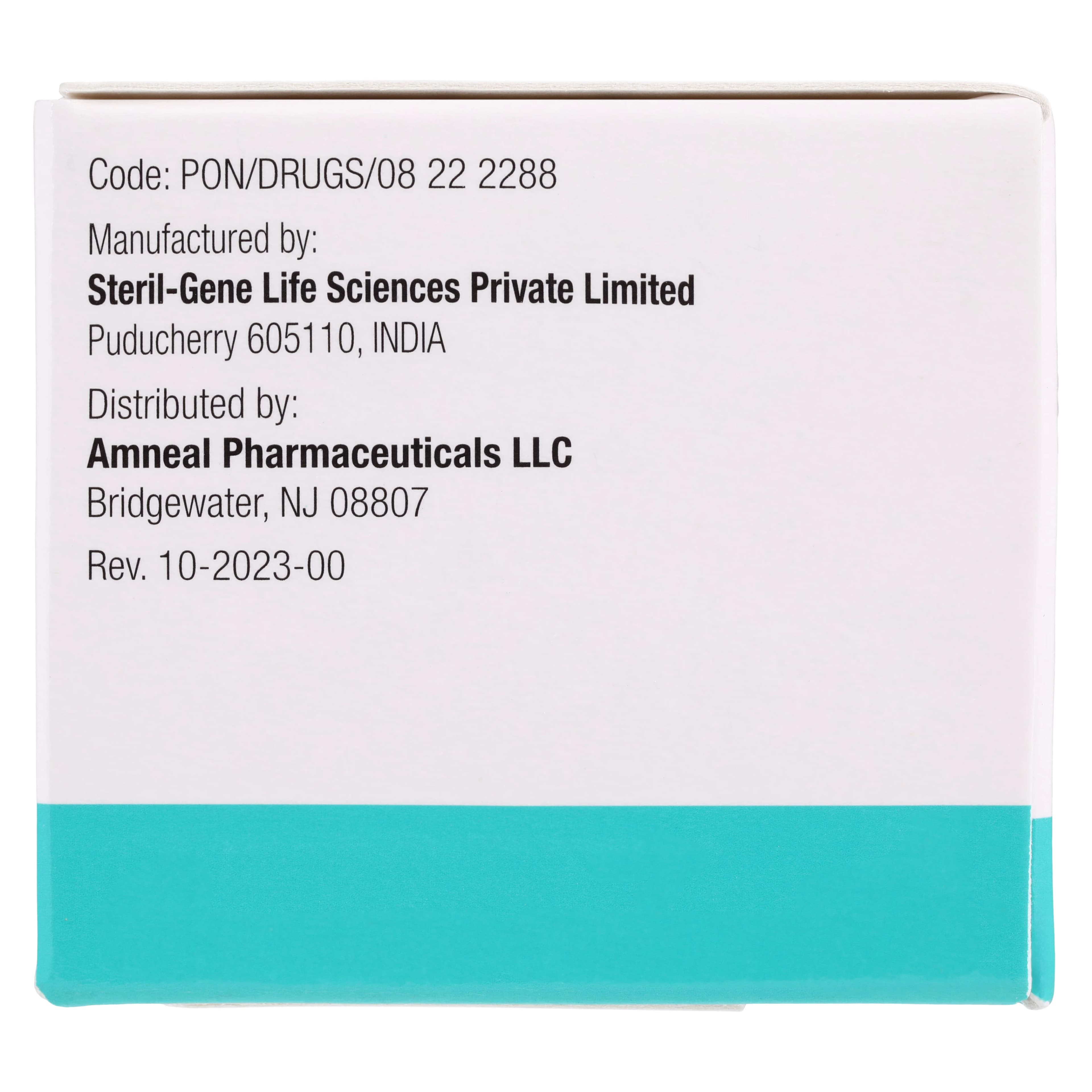 Vasopressin Injection, 20 units/mL, Single Dose Vial, 1 mL, 10/Package, Amneal thumbnail 2
